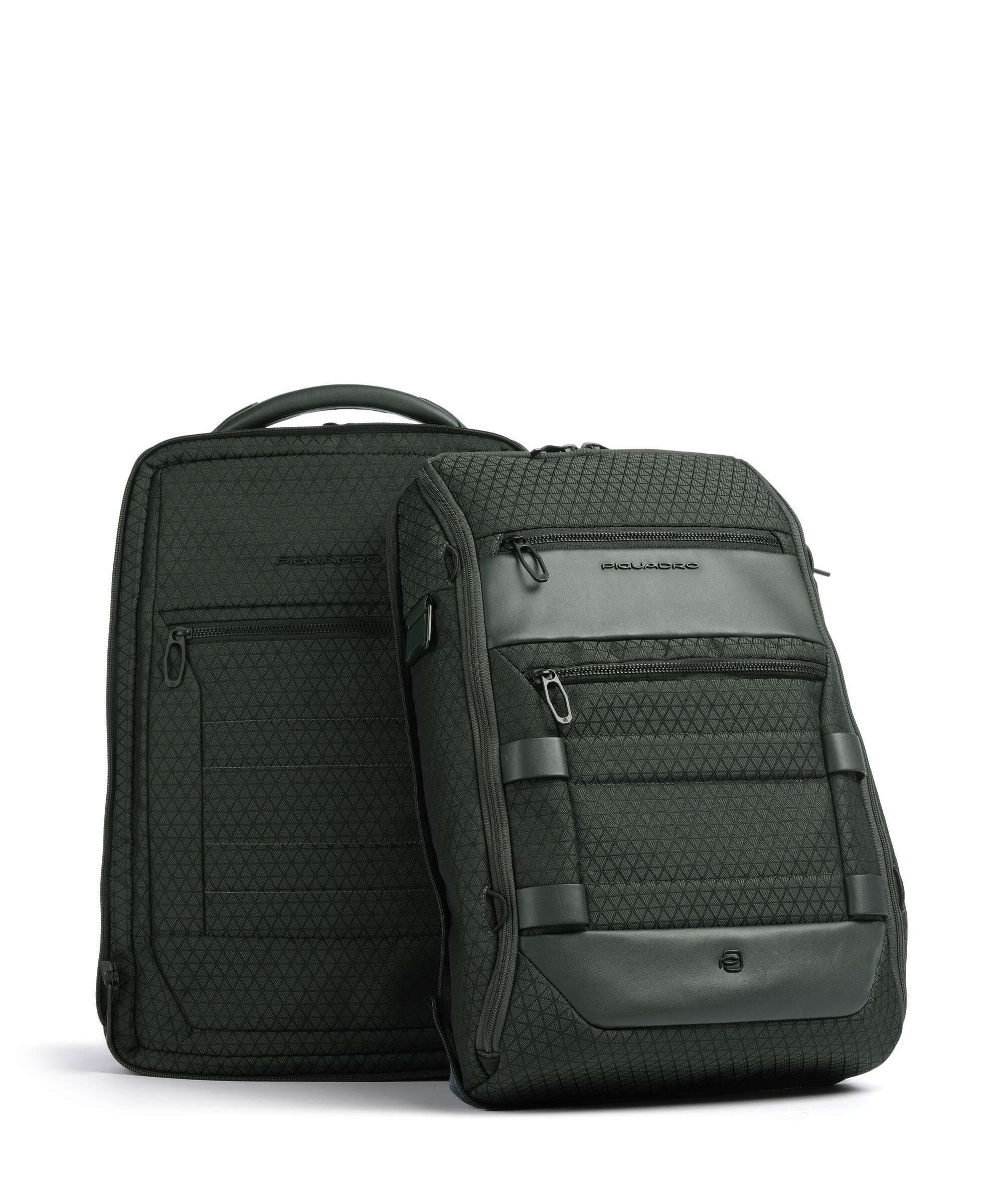 Piquadro W139 Travel backpack verde - Image 4