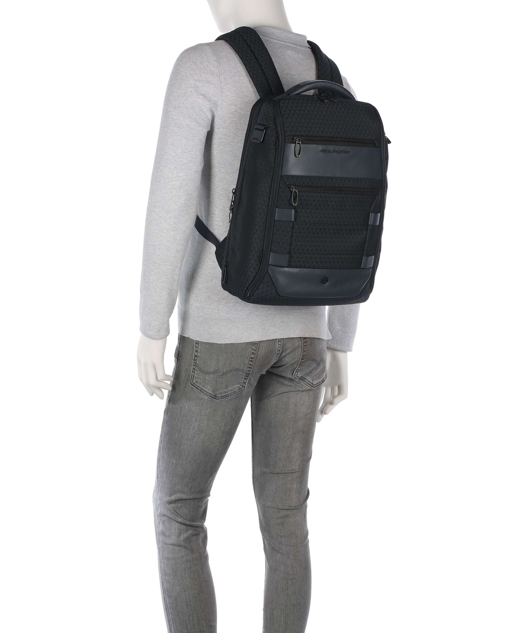 Piquadro W139 Travel backpack blu - Image 3