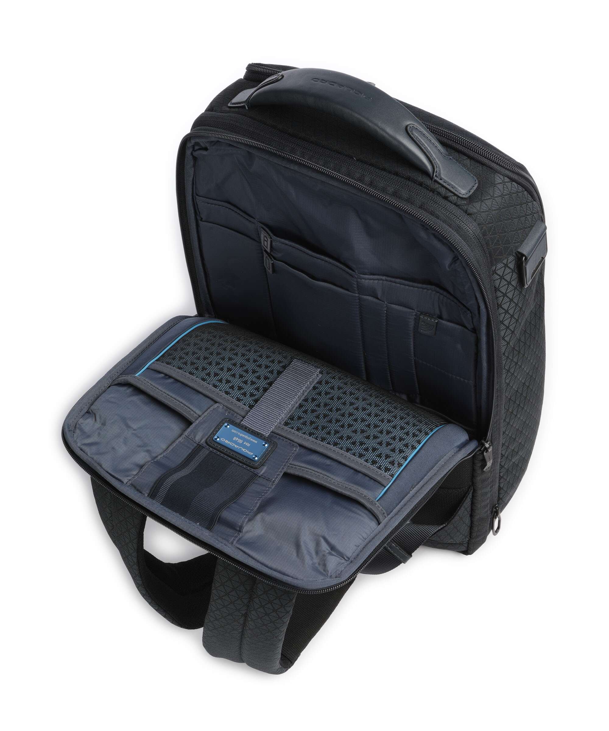 Piquadro W139 Travel backpack blu - Image 5