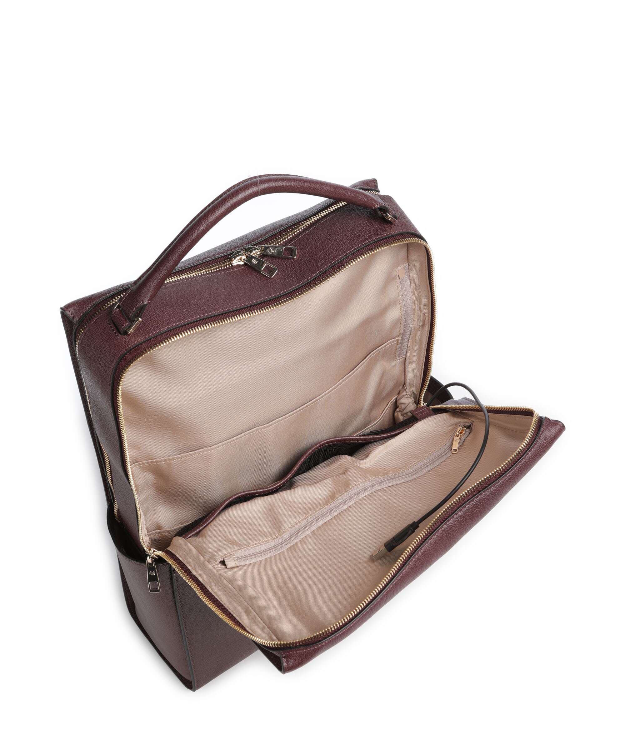 Piquadro W140 Backpack borgogna - Image 5