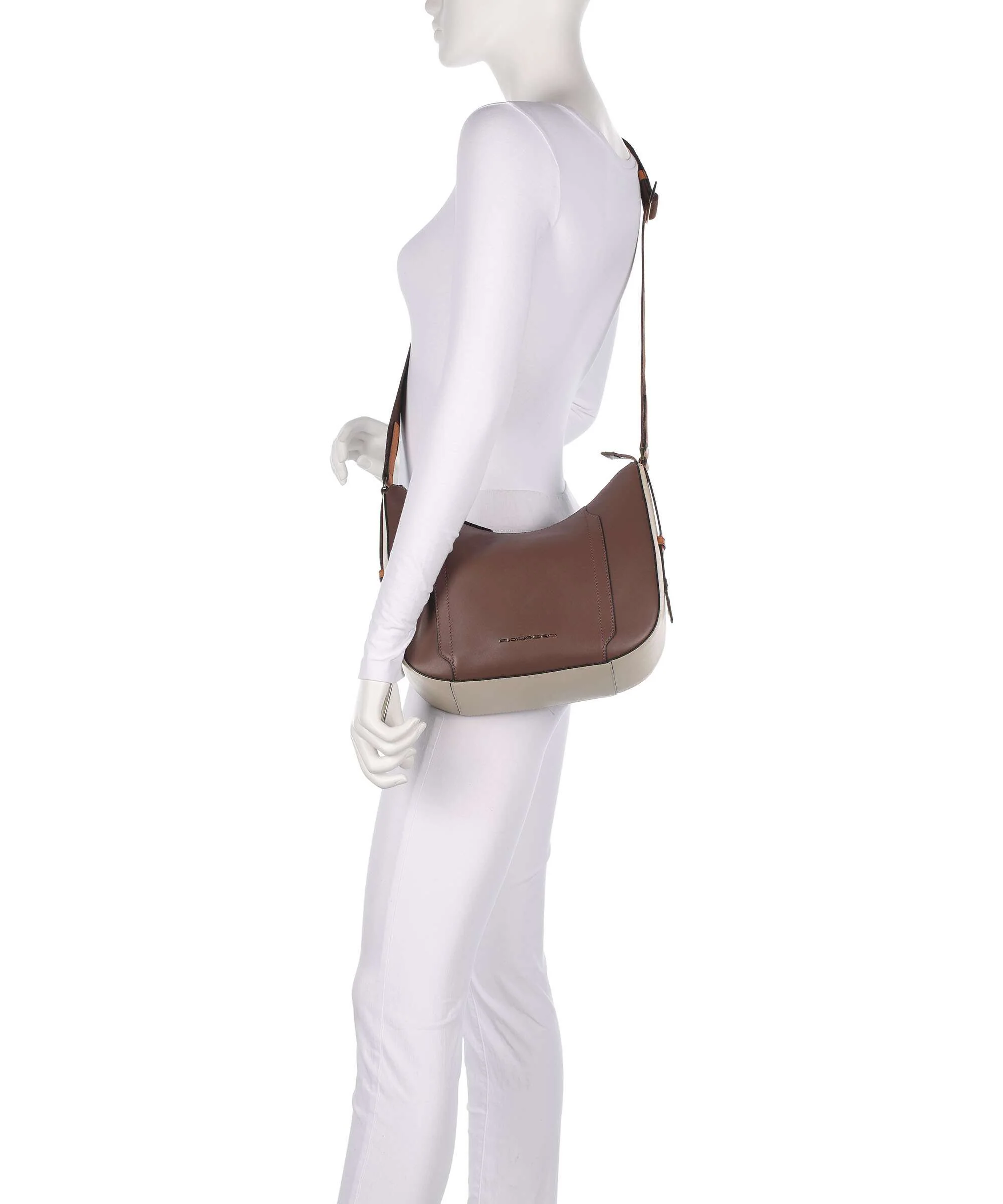 Piquadro W92 Crossbody bag marrone/beige - Image 3