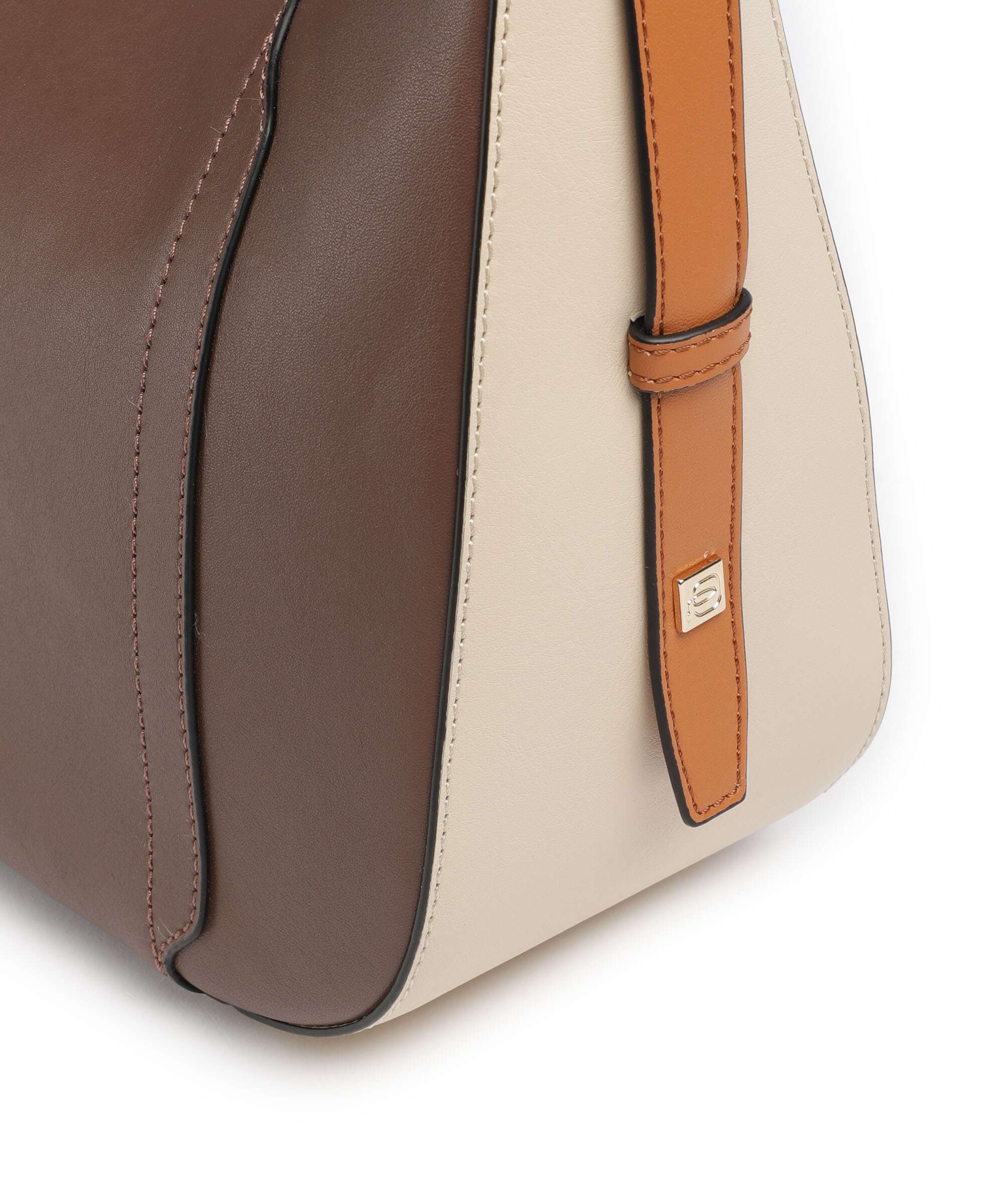 Piquadro W92 Crossbody bag marrone/beige - Image 4