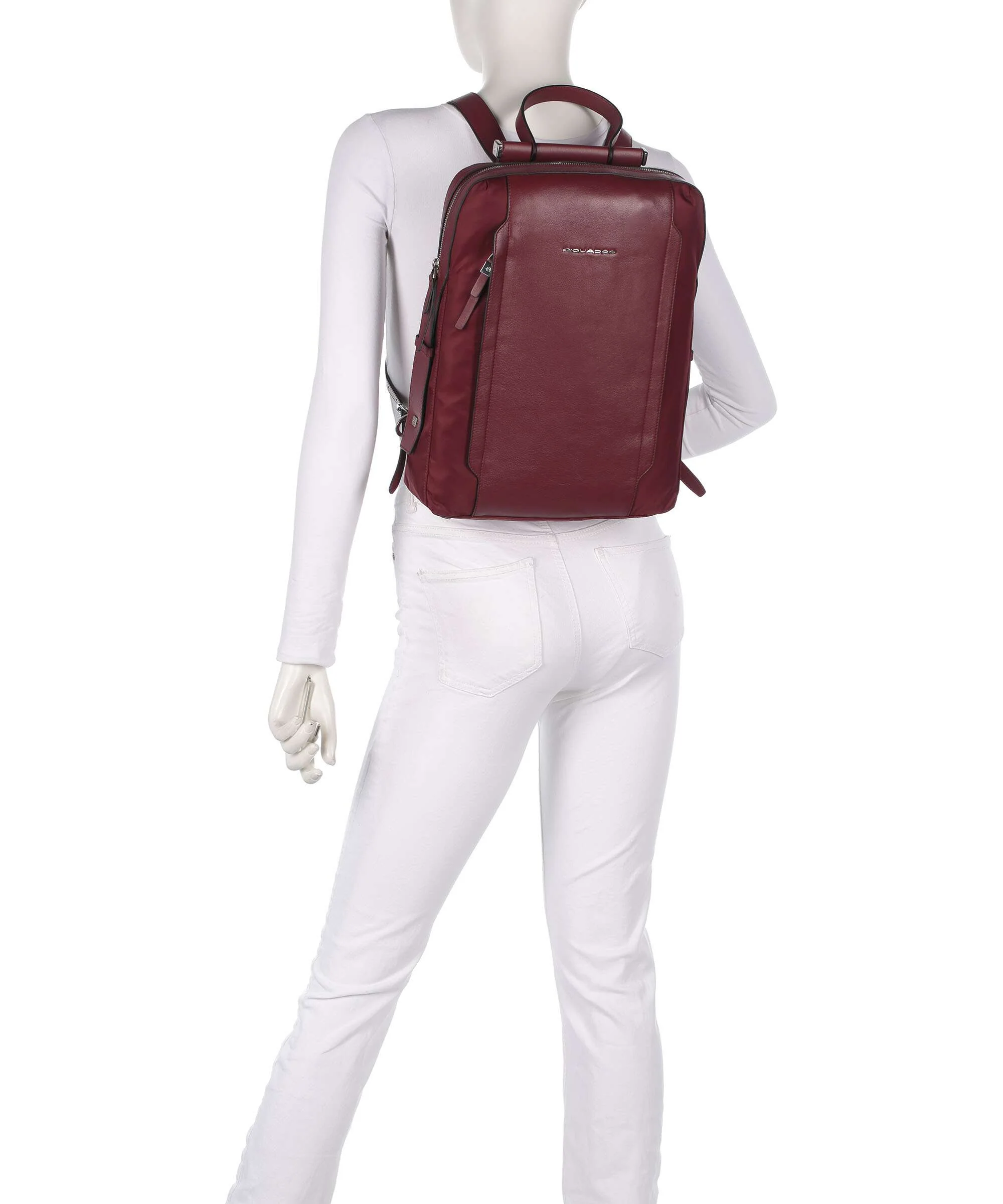 Piquadro W92T Backpack borgogna - Image 3