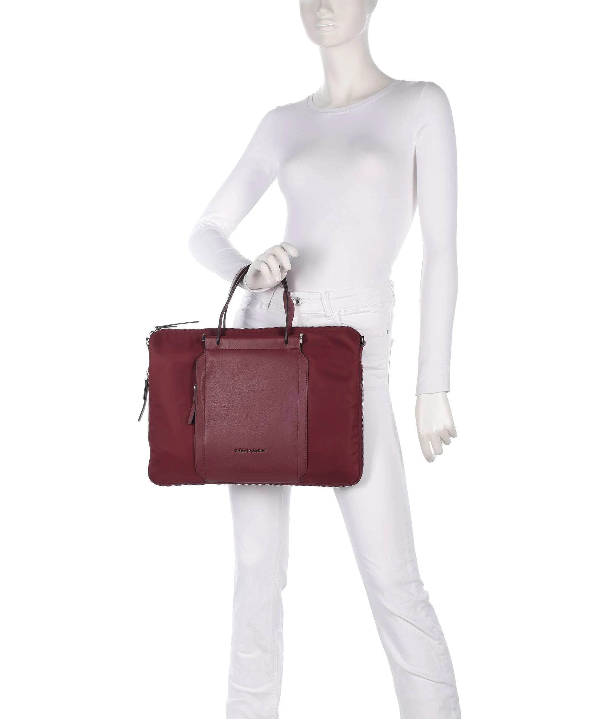 Piquadro W92T Briefcase borgogna - Image 3