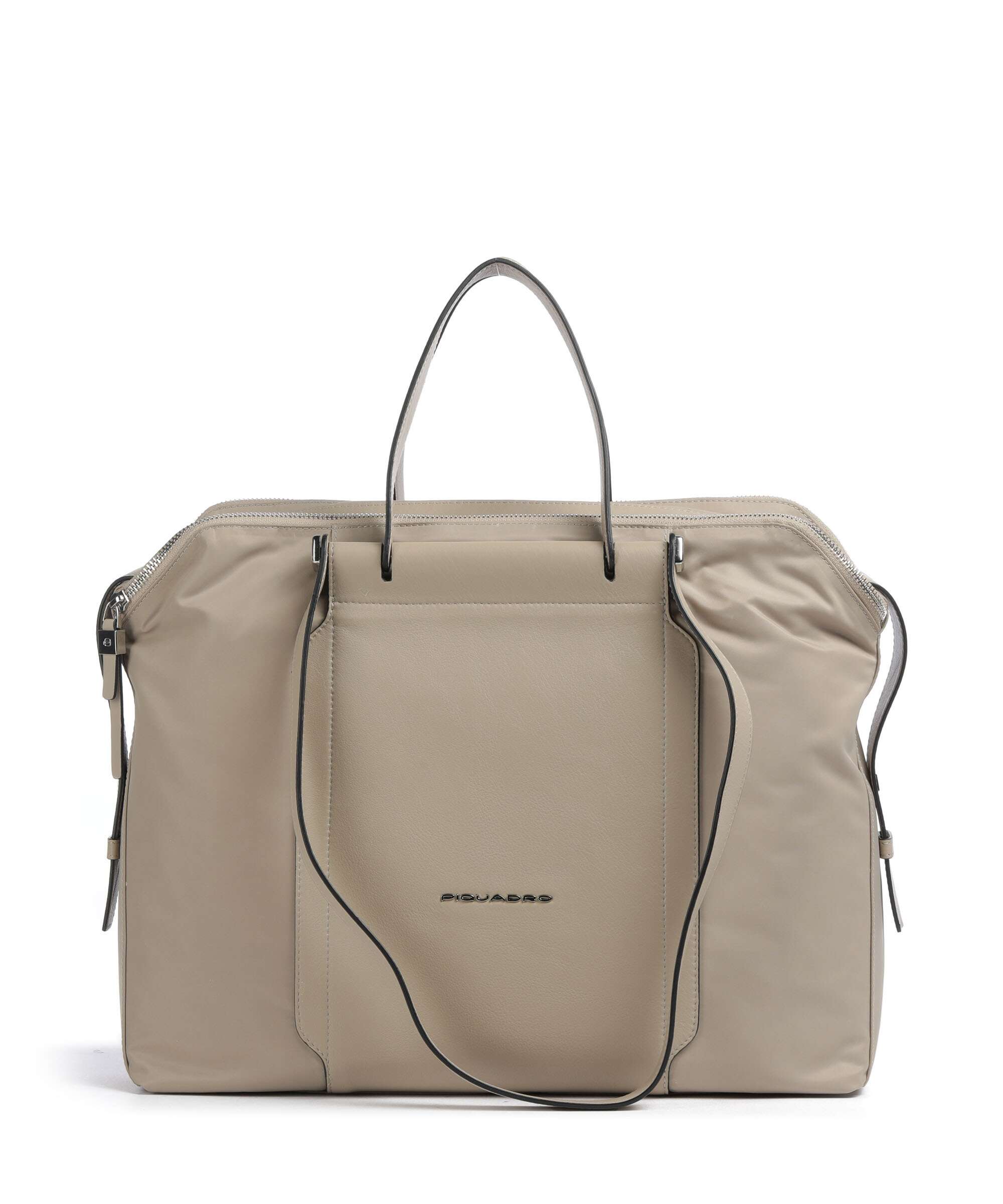 Piquadro W92T Tote bag beige - Image 4