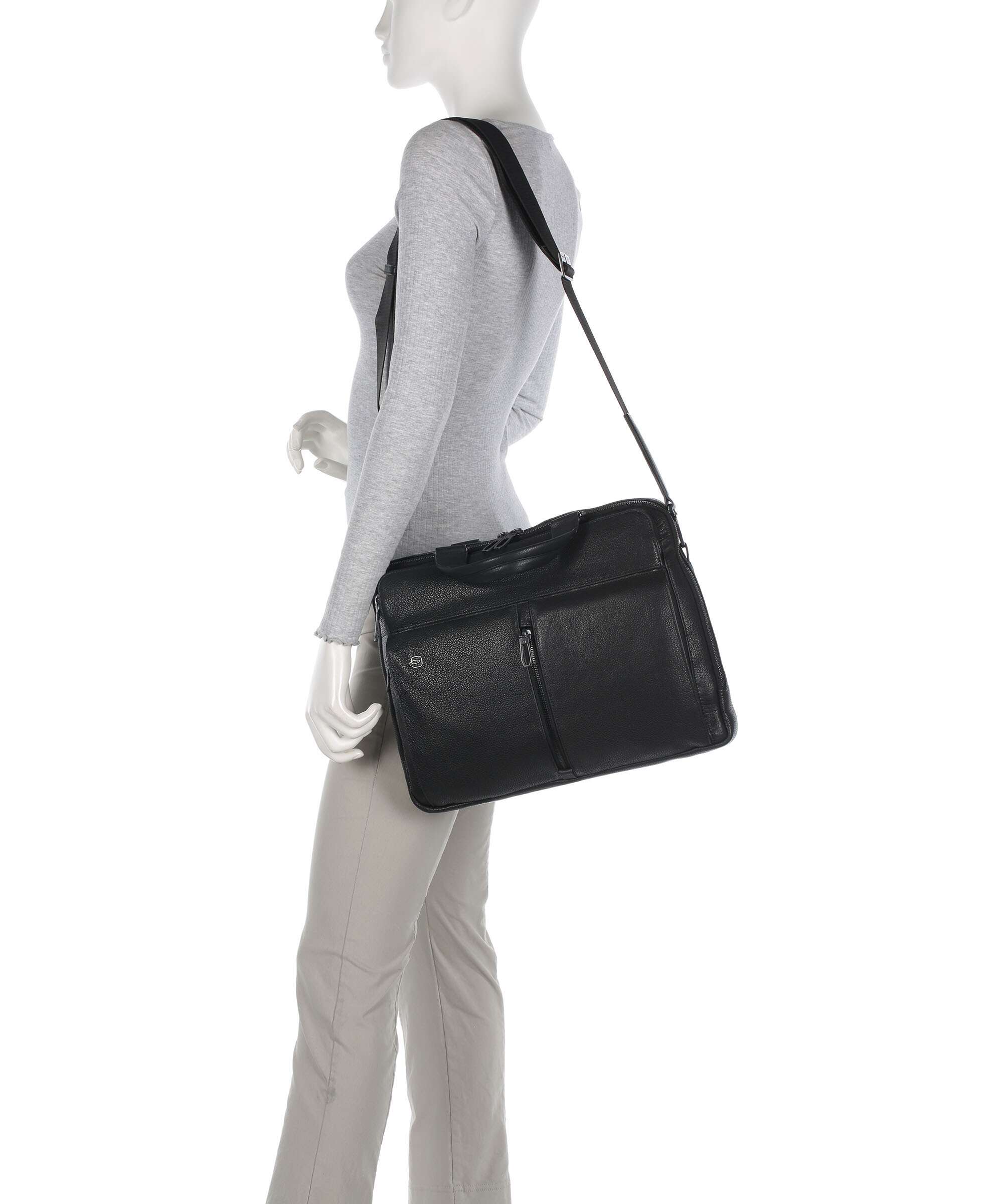 Piquadro Wollem Laptop bag nero - Image 3