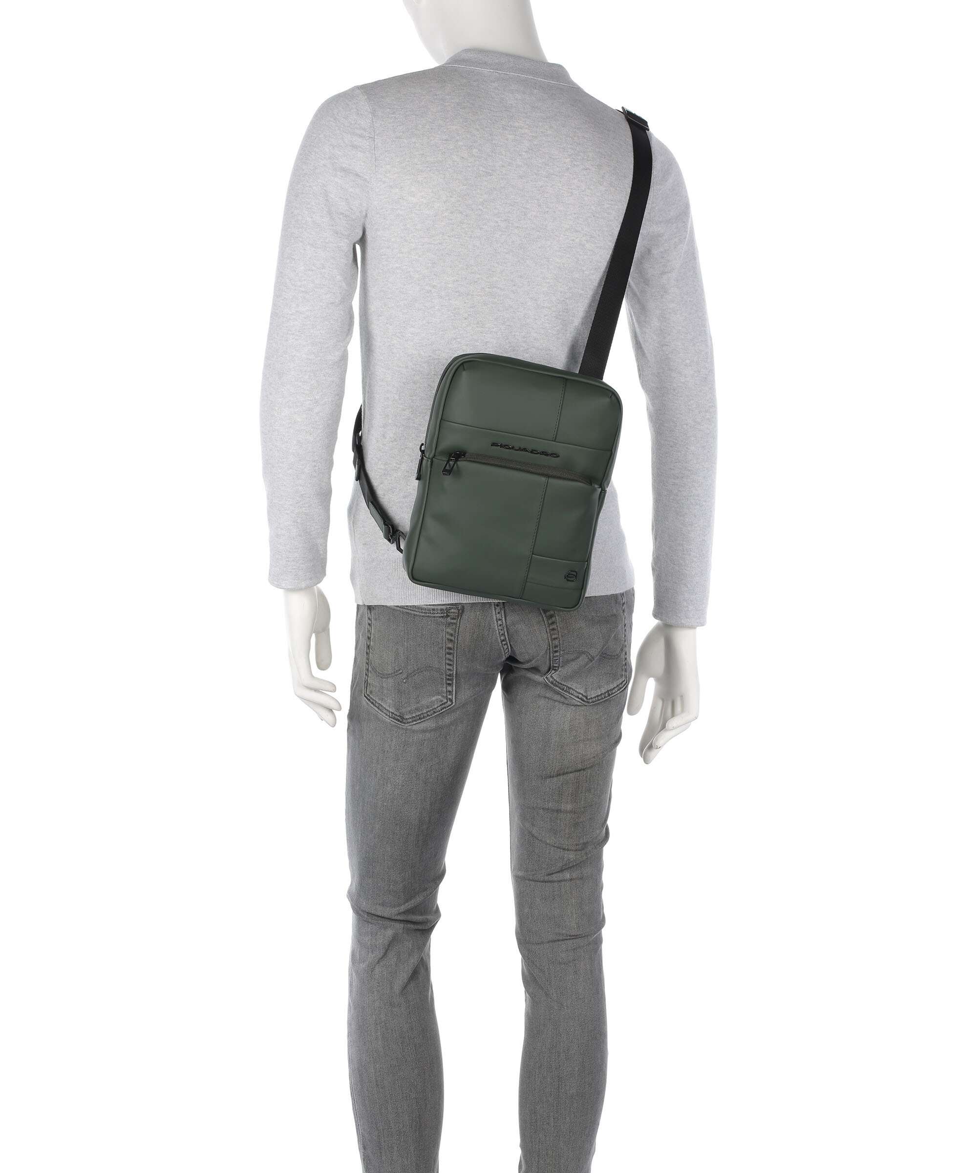 Piquadro Wollem W129 Crossbody bag verde - Image 3