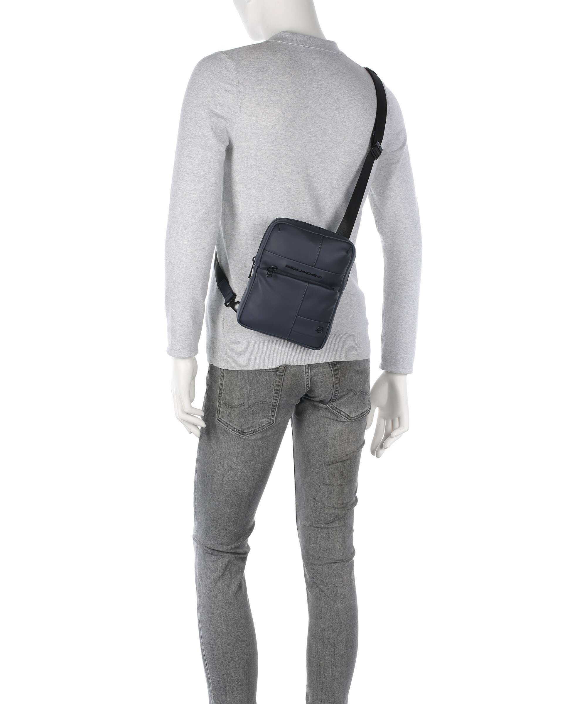 Piquadro Wollem W129 Crossbody bag blu - Image 3