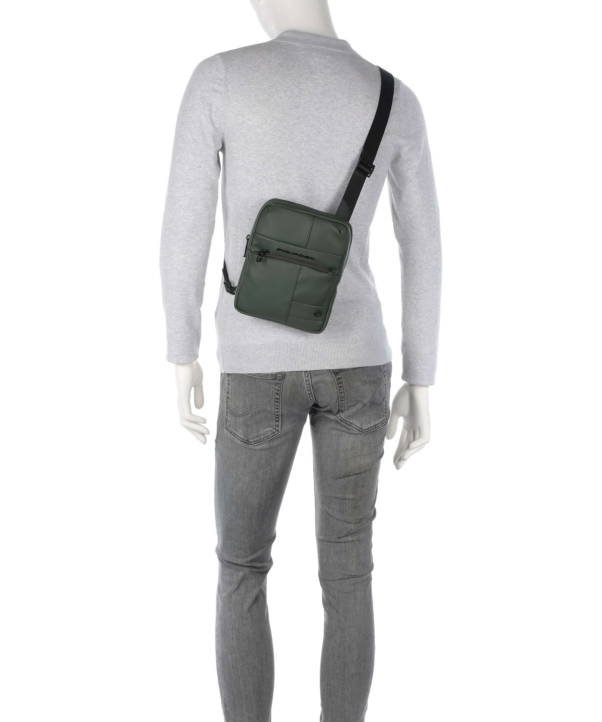 Piquadro Wollem W129 Crossbody bag verde - Image 3