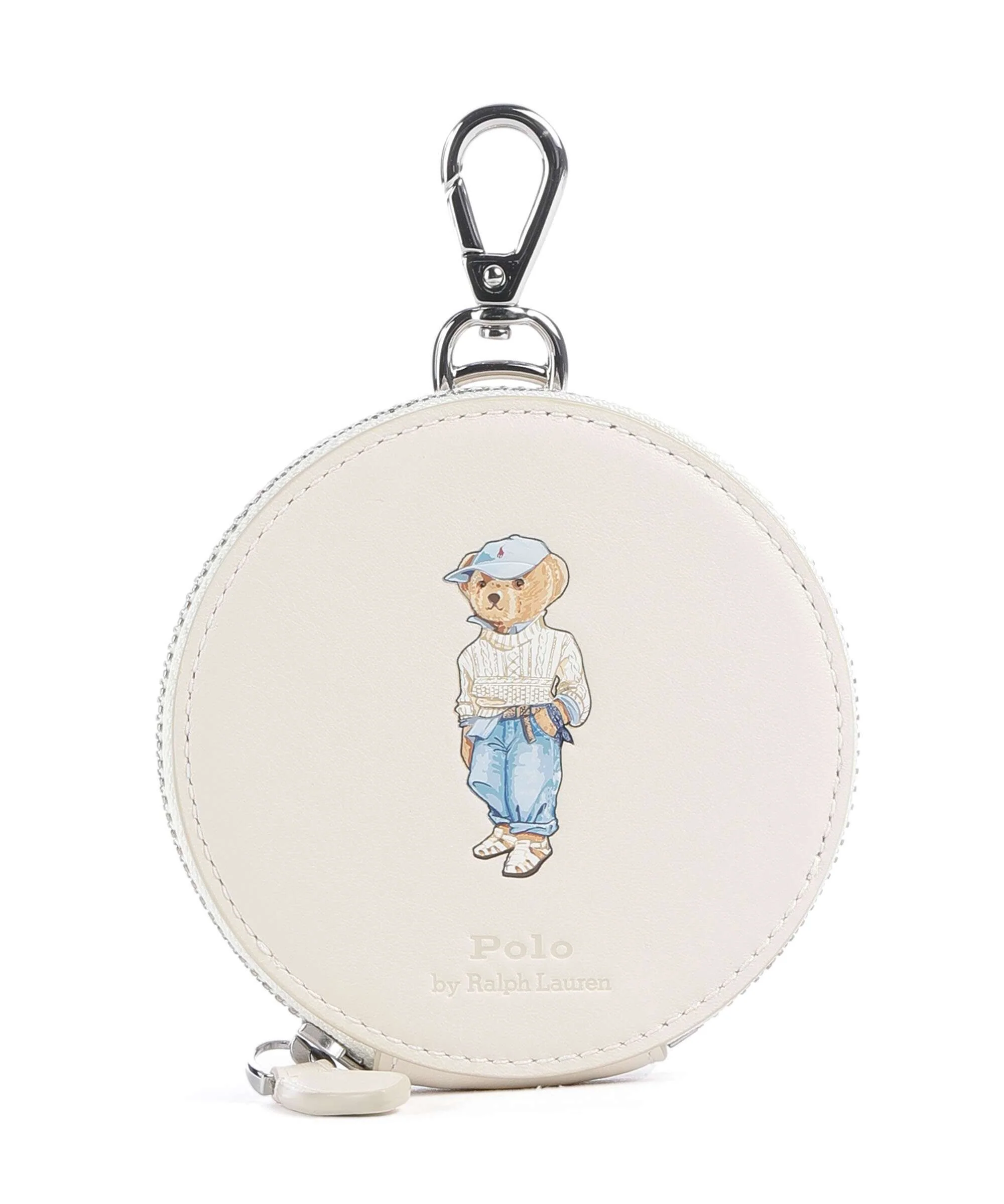 Polo Ralph Lauren Bear Eran Cable Wallet ivory