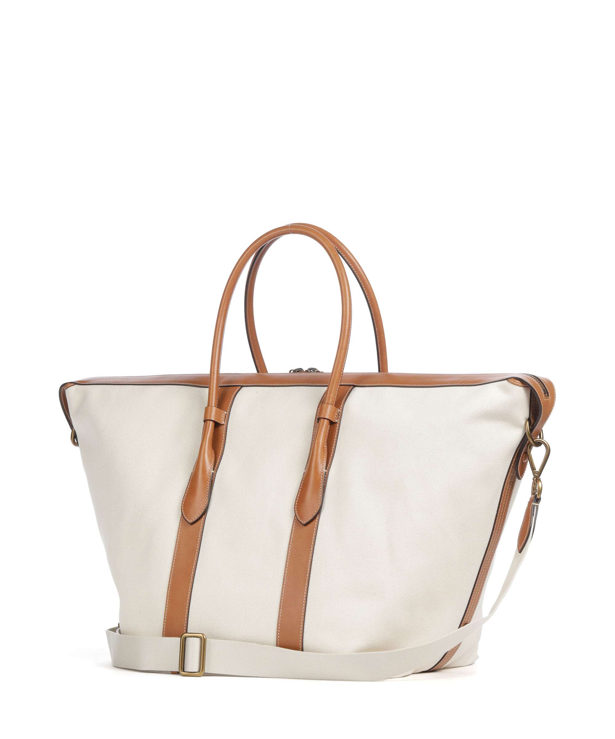 Polo Ralph Lauren Bellport Extra Large Weekend bag natural/cuoio - Image 3