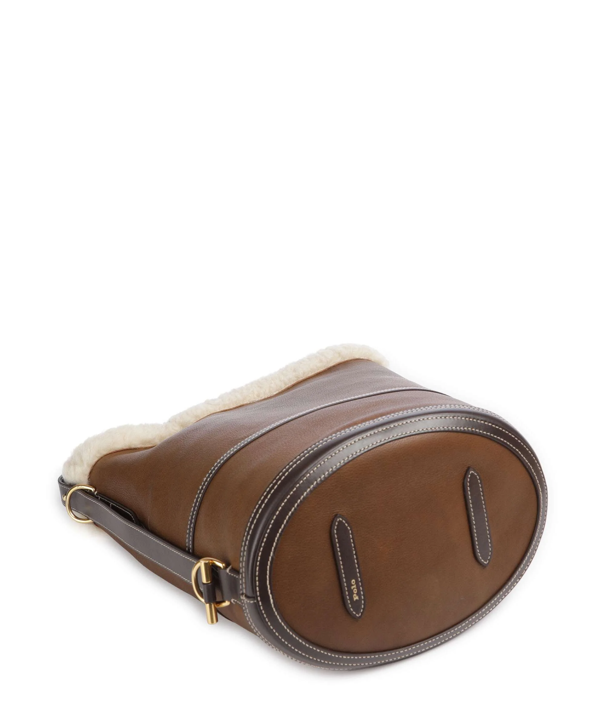 Polo Ralph Lauren Bellport Medium Bucket bag luggage/cream - Image 5