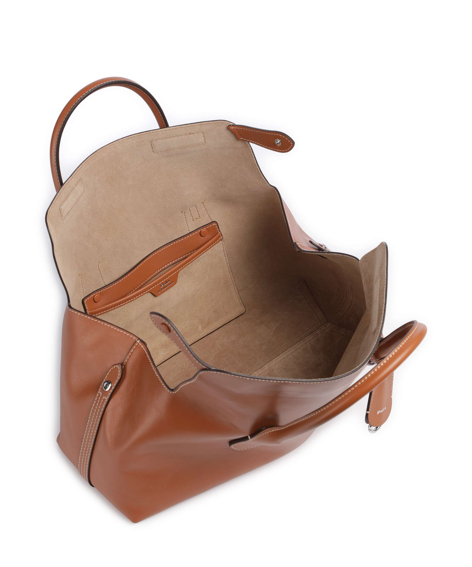 Polo Ralph Lauren Bellport Medium Handbag cognac - Image 6