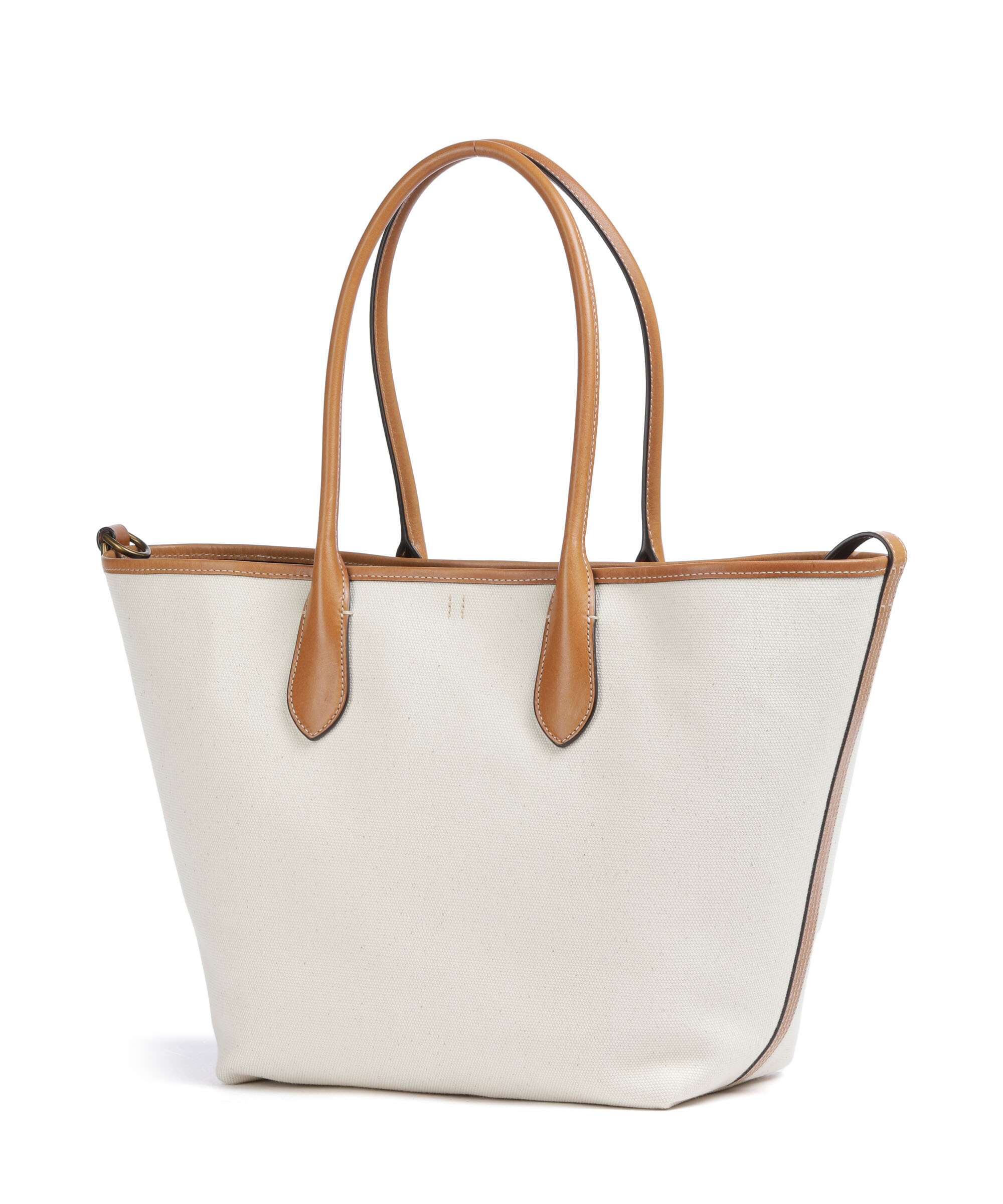 Polo Ralph Lauren Bellport Medium Tote bag natural/navy - Image 4