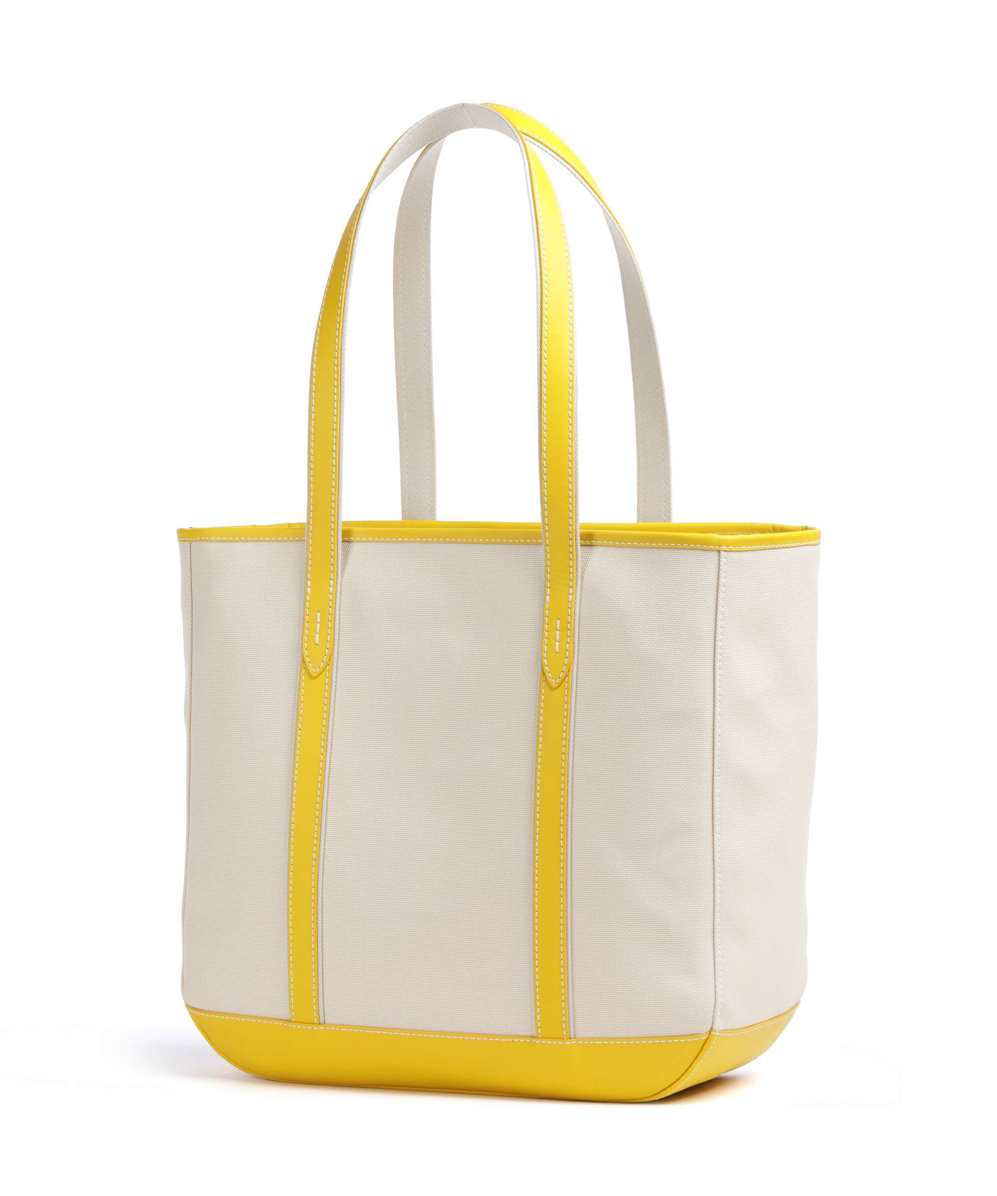 Polo Ralph Lauren Canvas Medium Tote bag ecru/racing yellow - Image 2