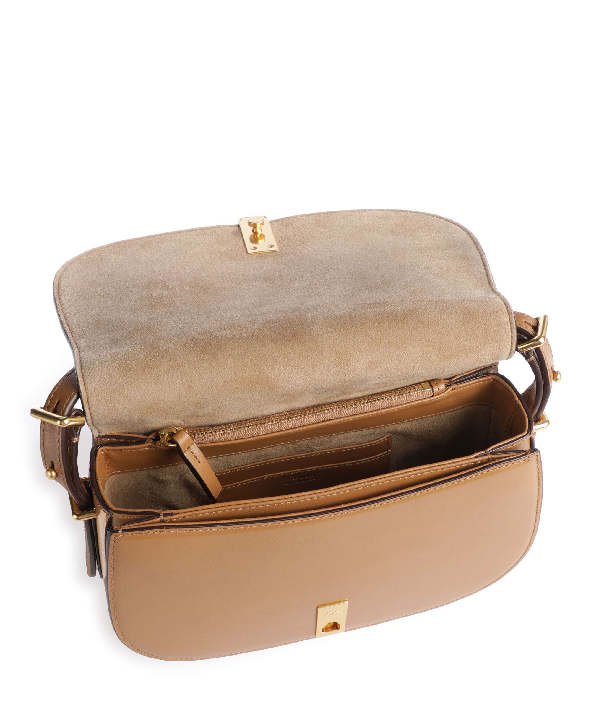 Polo Ralph Lauren ID Collection Medium Crossbody bag tan - Image 6