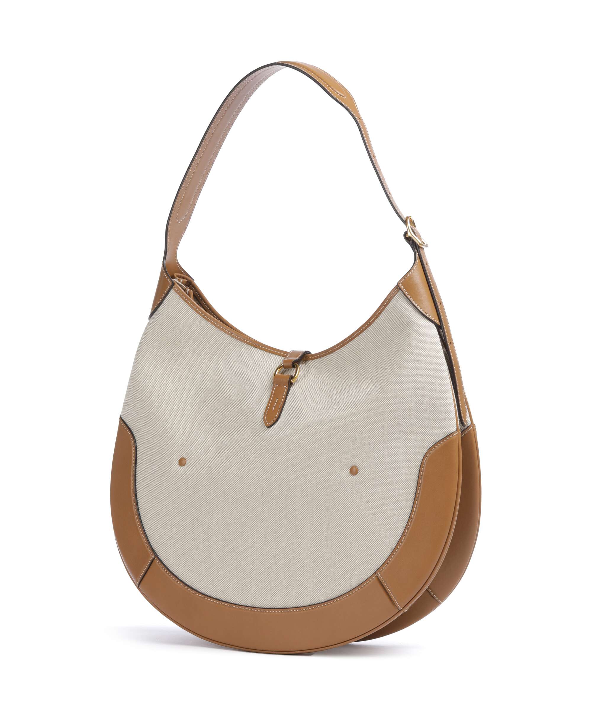 Polo Ralph Lauren ID Collection Medium Hobo bag natural/tan - Image 2