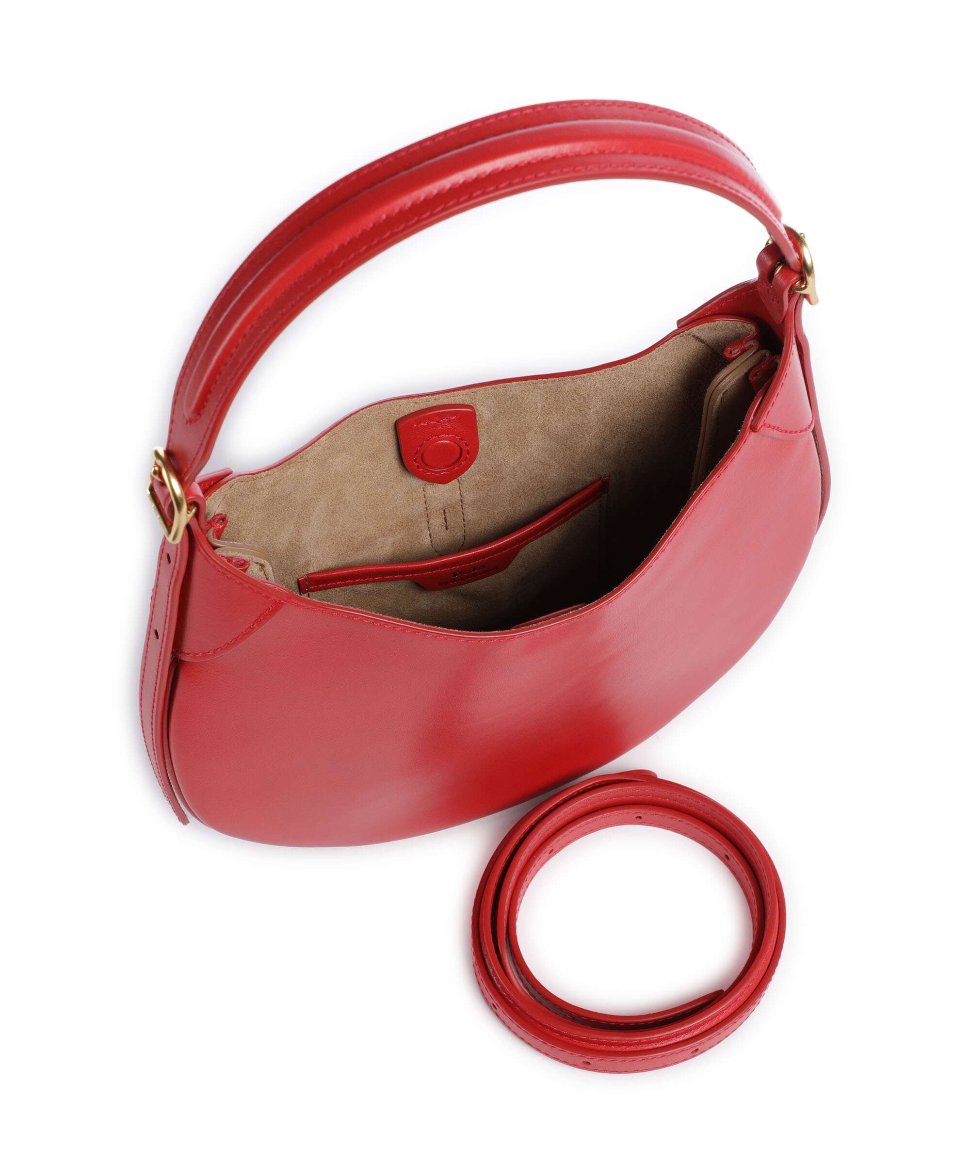 Polo Ralph Lauren ID Collection Small Shoulder bag geranium red - Image 7