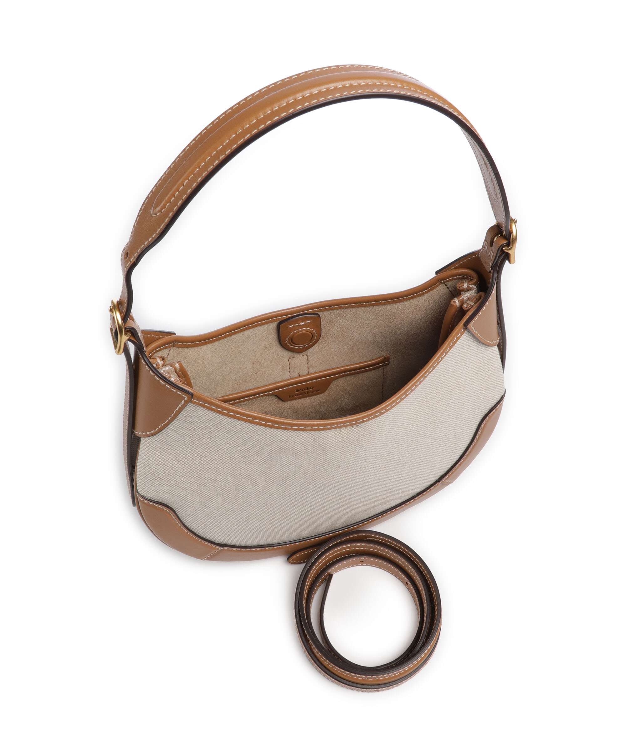 Polo Ralph Lauren ID Collection Small Shoulder bag natural/tan - Image 6