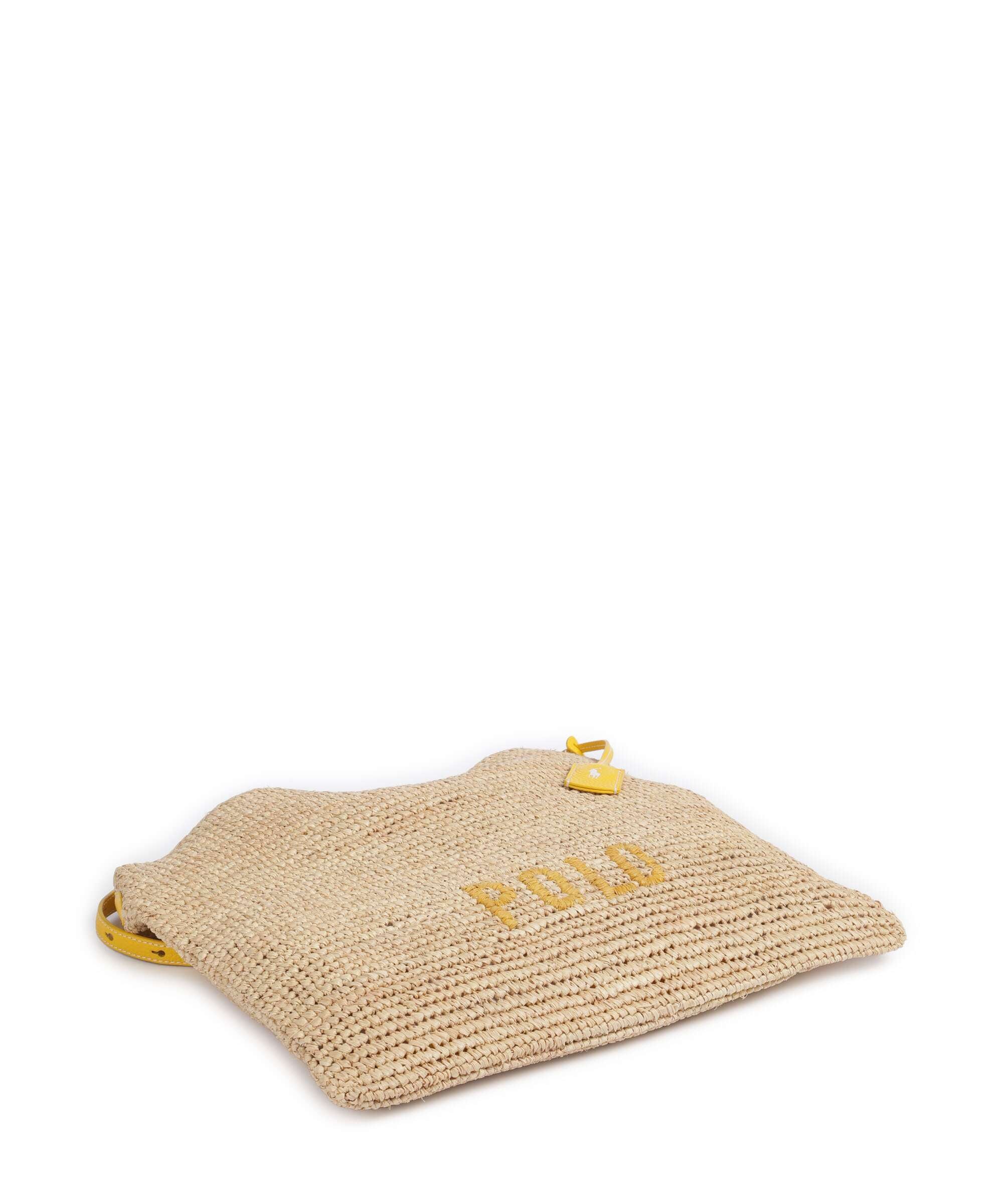 Polo Ralph Lauren Play Large Hobo bag natural/canary yellow - Image 5