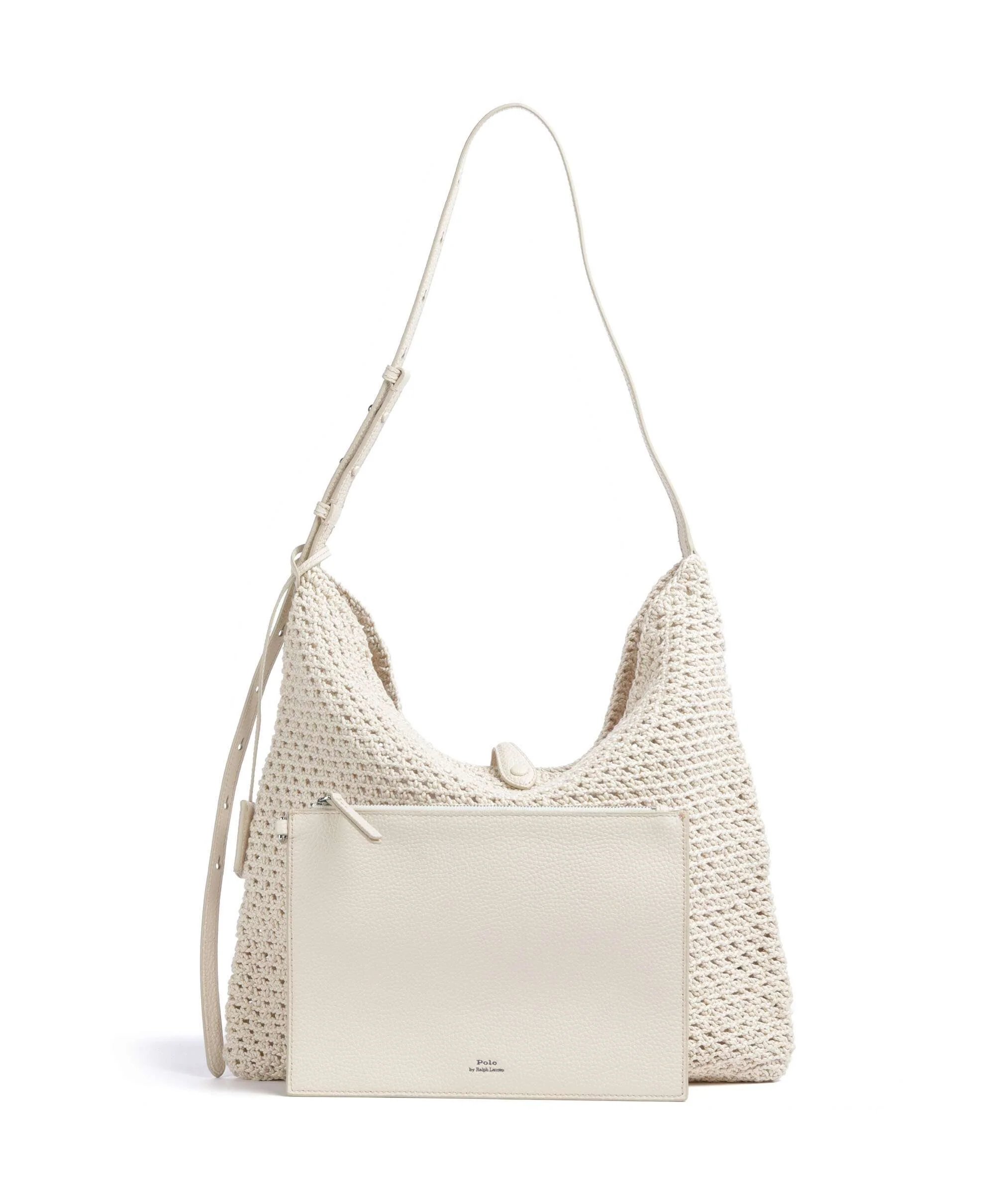 Polo Ralph Lauren Play Large Hobo bag ivory - Image 4