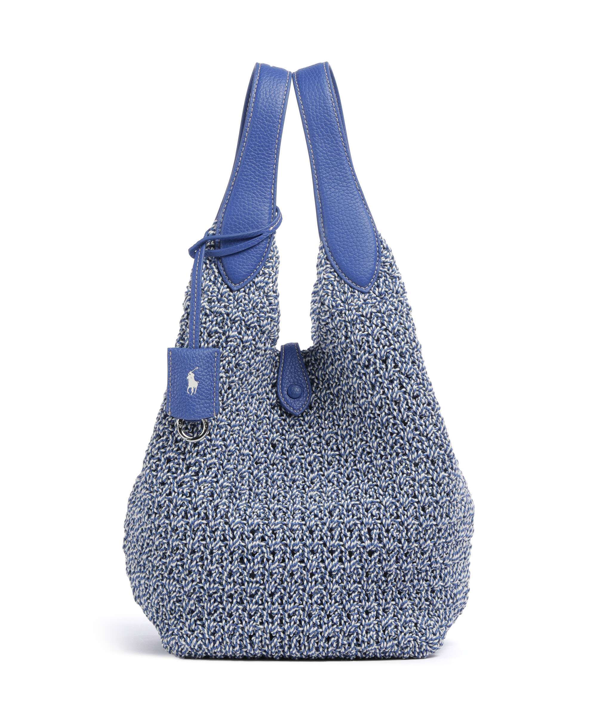 Polo Ralph Lauren Play Medium Handbag bright blue/optic white - Image 2