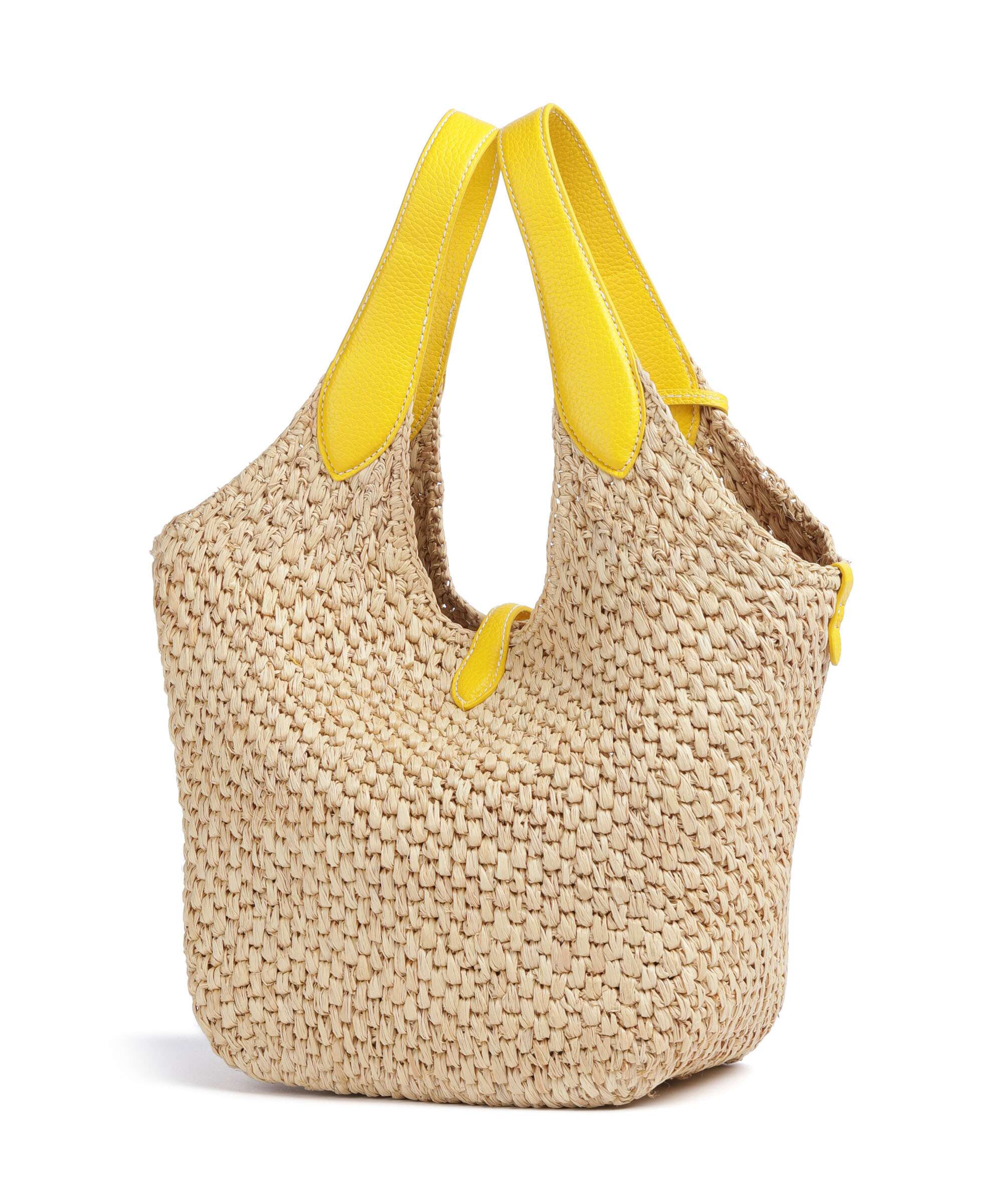 Polo Ralph Lauren Play Medium Handbag natural/canary yellow - Image 4