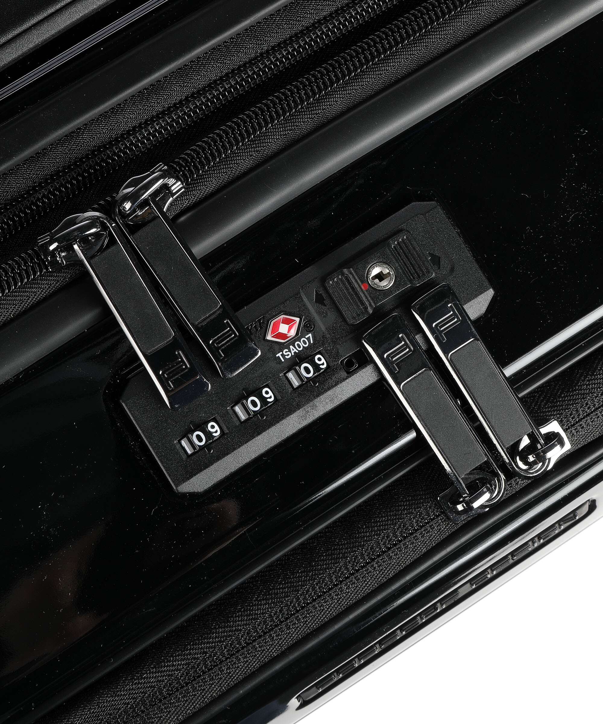Porsche Design Roadster HC Business Spinner (4 wheels) black shiny - Image 3
