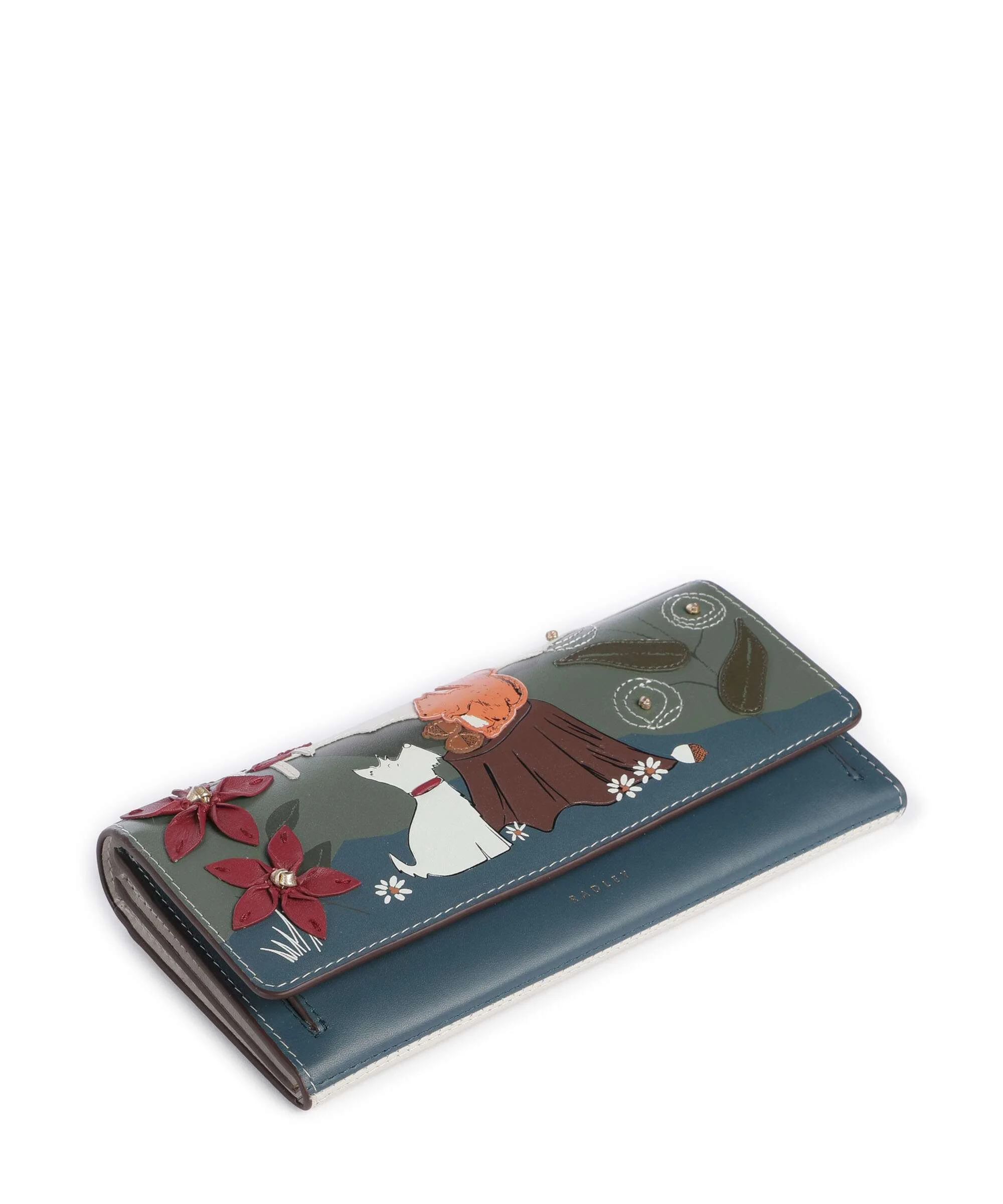 Radley London Autumn Leaves Wallet snow - Image 4