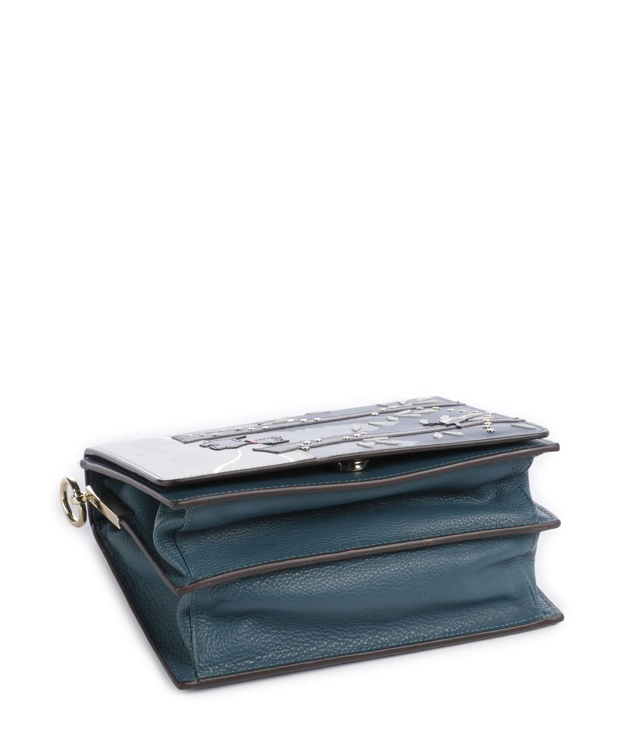 Radley London Book Street Winter Tales Crossbody bag teal - Image 5