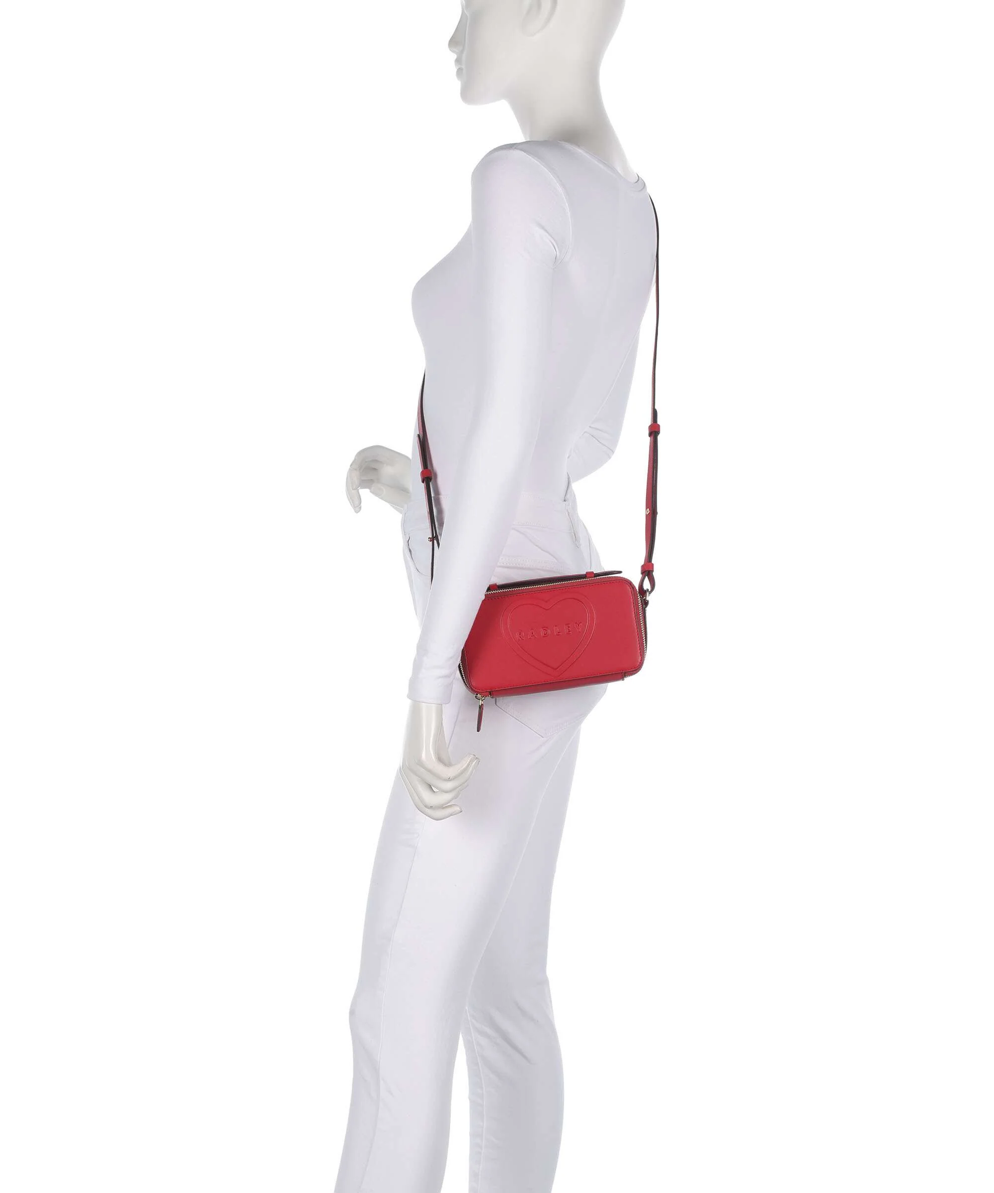 Radley London Calvert Way Heart Street Crossbody bag poinsettia - Image 3
