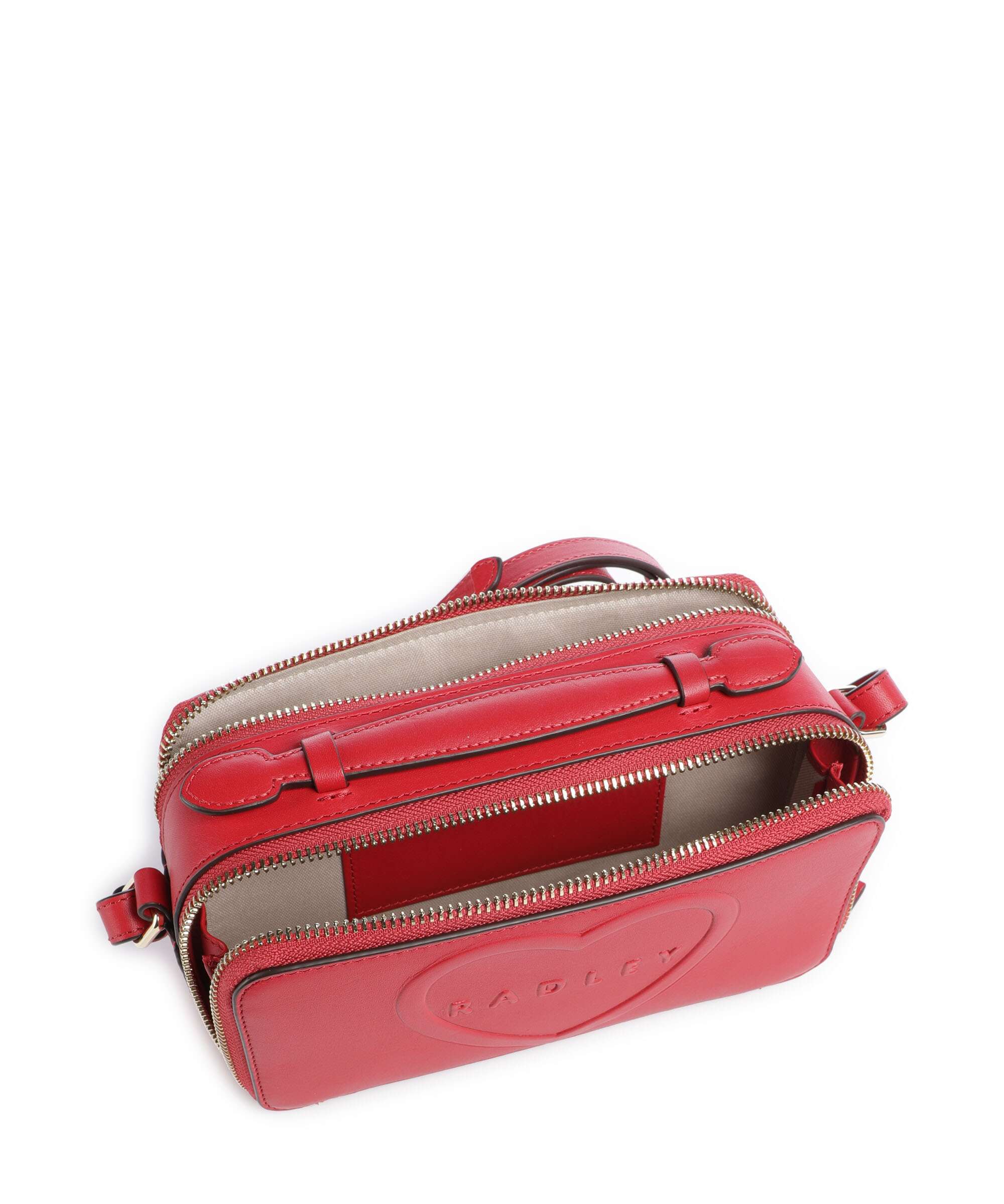 Radley London Calvert Way Heart Street Crossbody bag poinsettia - Image 6