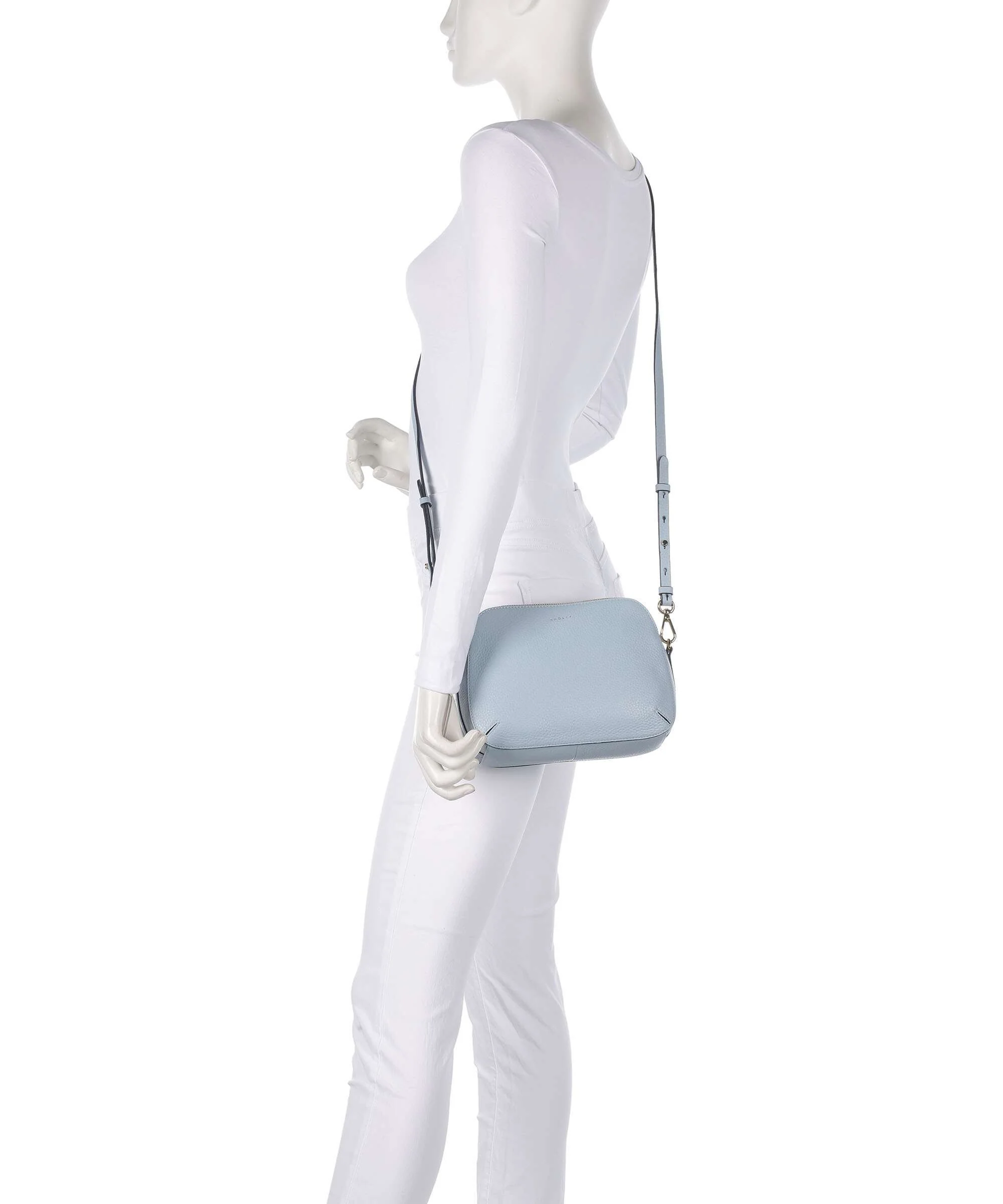 Radley London Dukes Place Medium Crossbody bag smoke blue - Image 3