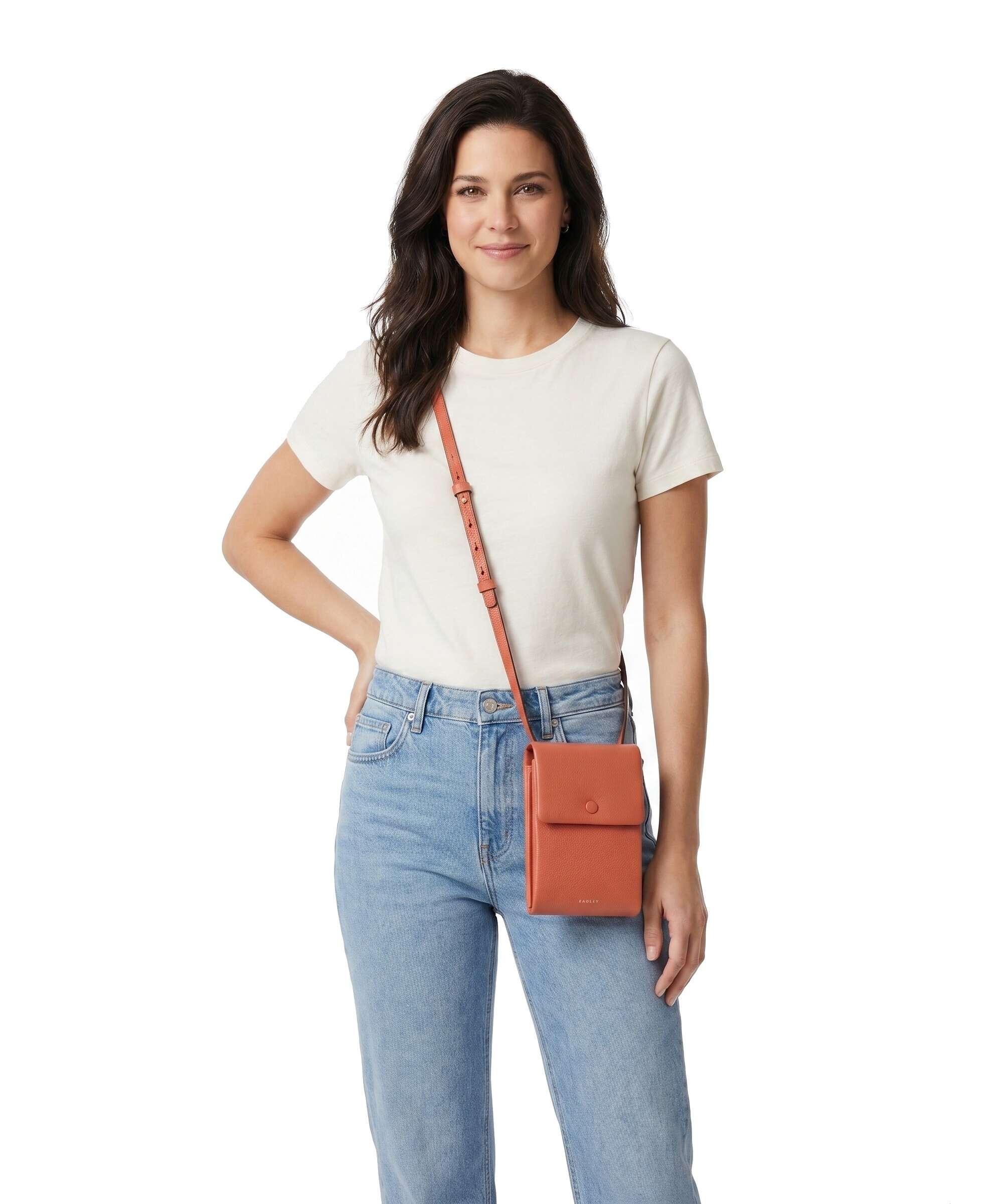 Radley London Mallow Street Phone bag terracotta - Image 3