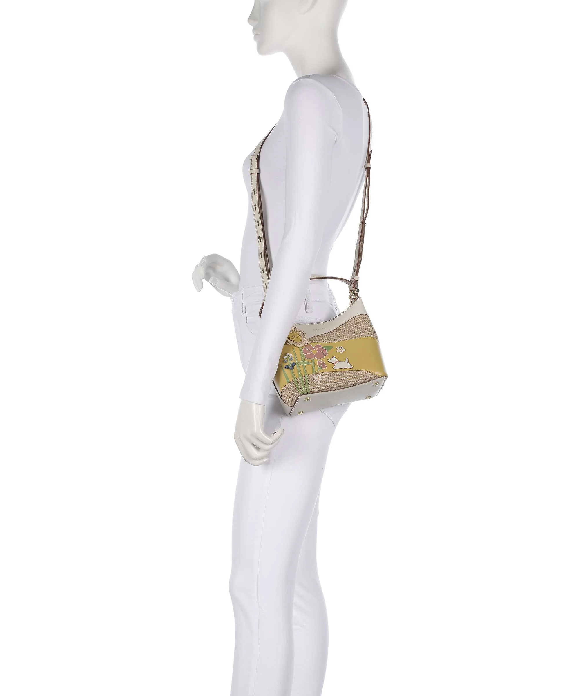 Radley London Spring Blooms Crossbody bag salt - Image 3