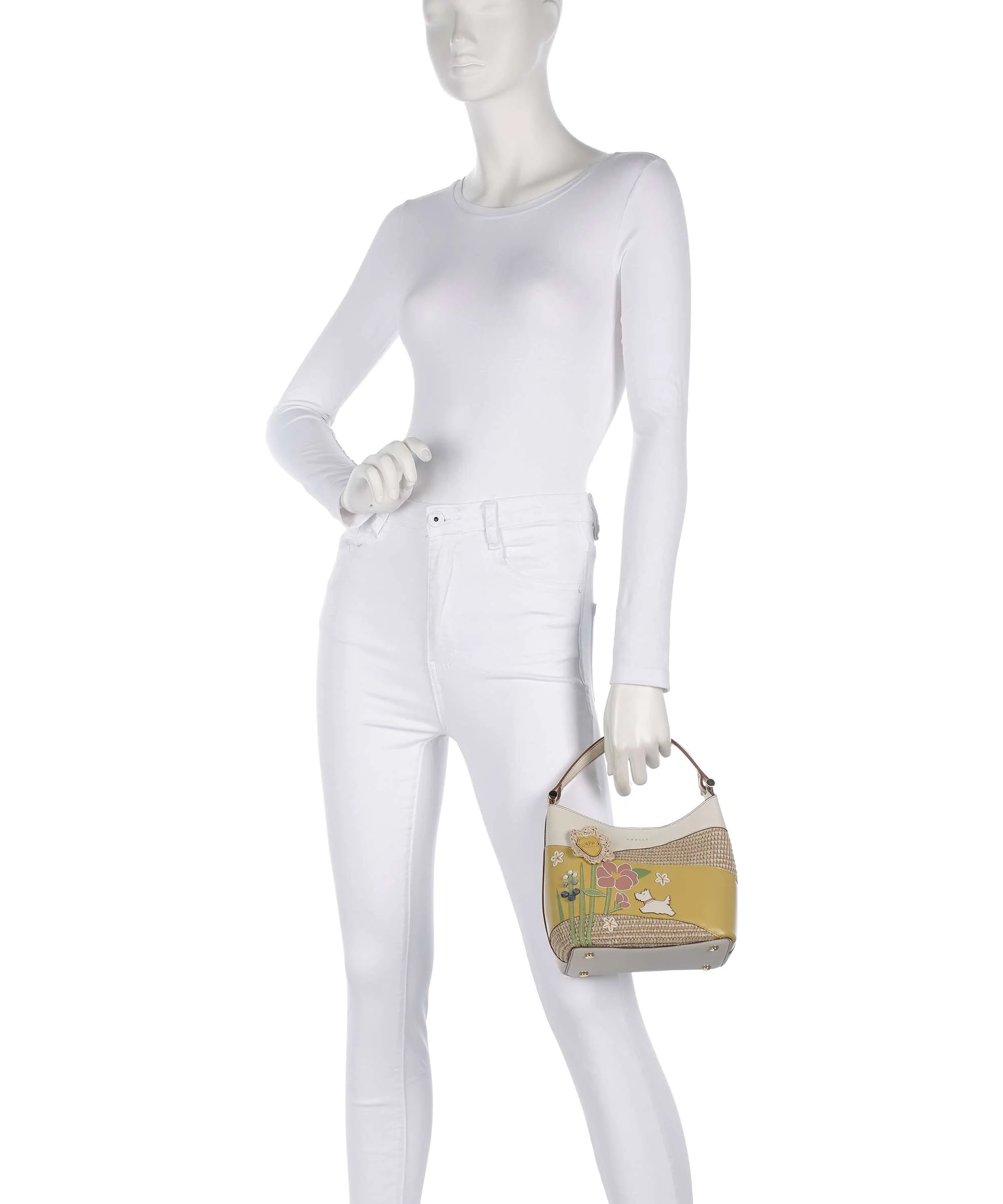 Radley London Spring Blooms Crossbody bag salt - Image 4