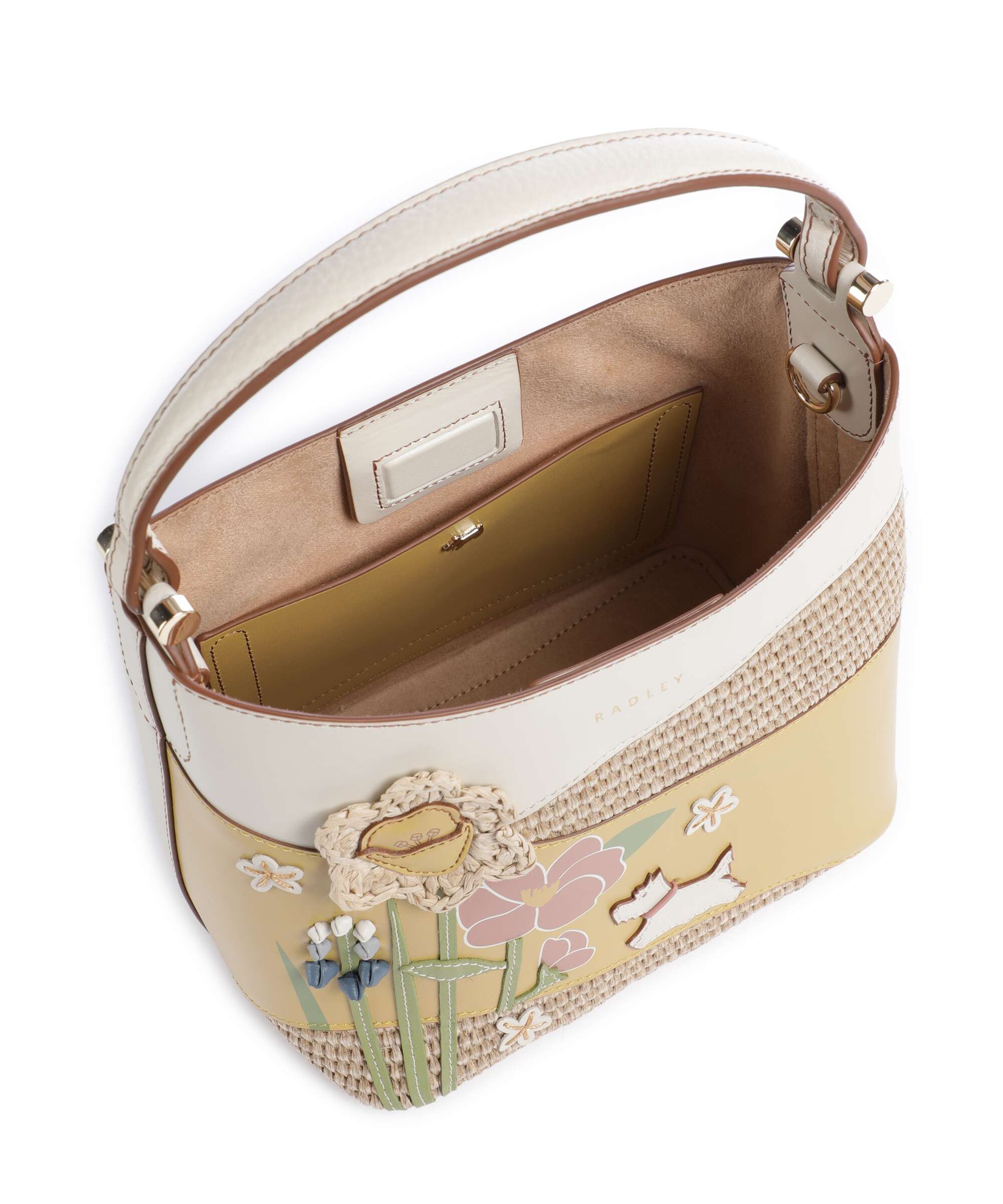 Radley London Spring Blooms Crossbody bag salt - Image 6