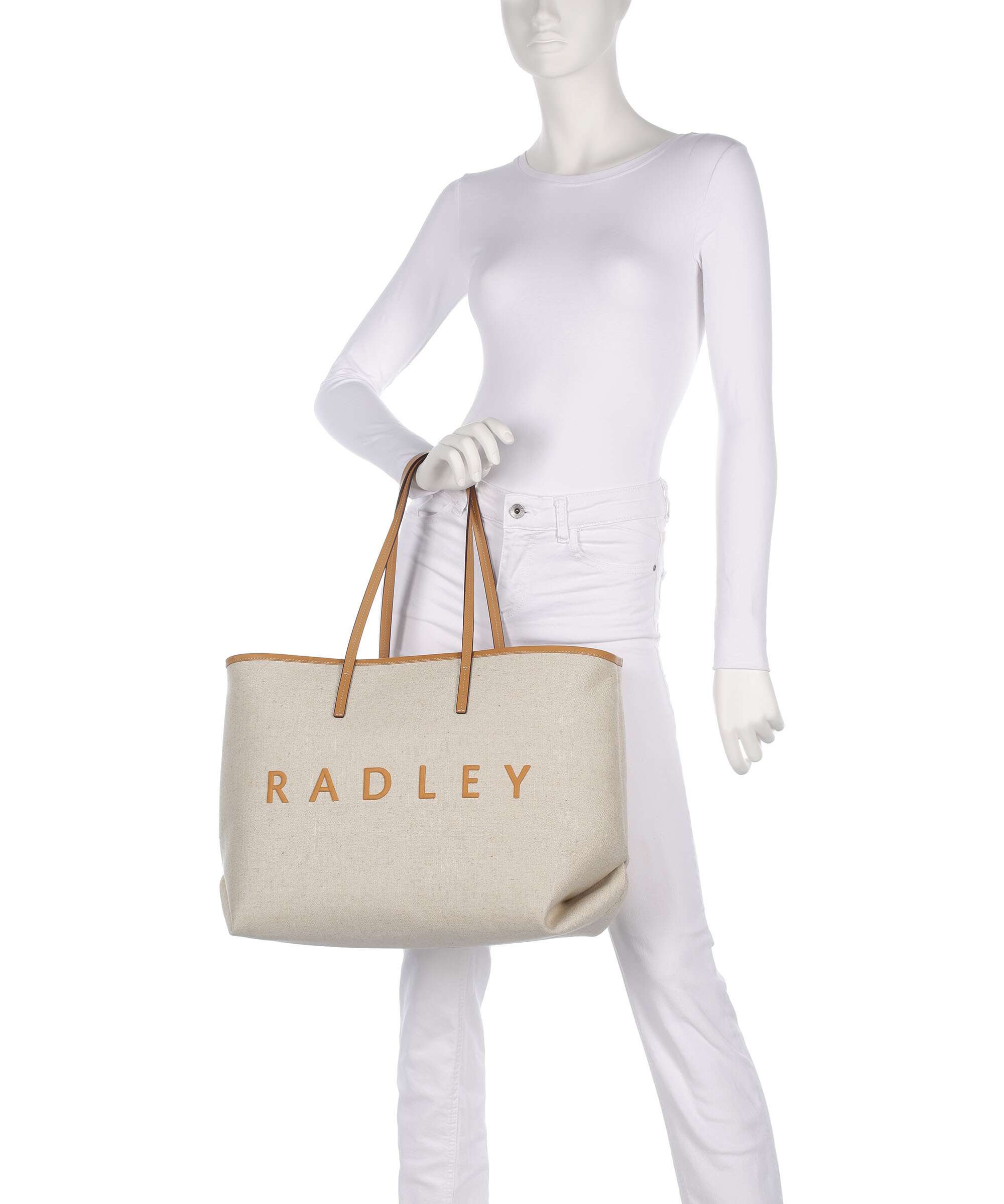 Radley London Sutherland Row Tote bag saddle - Image 3