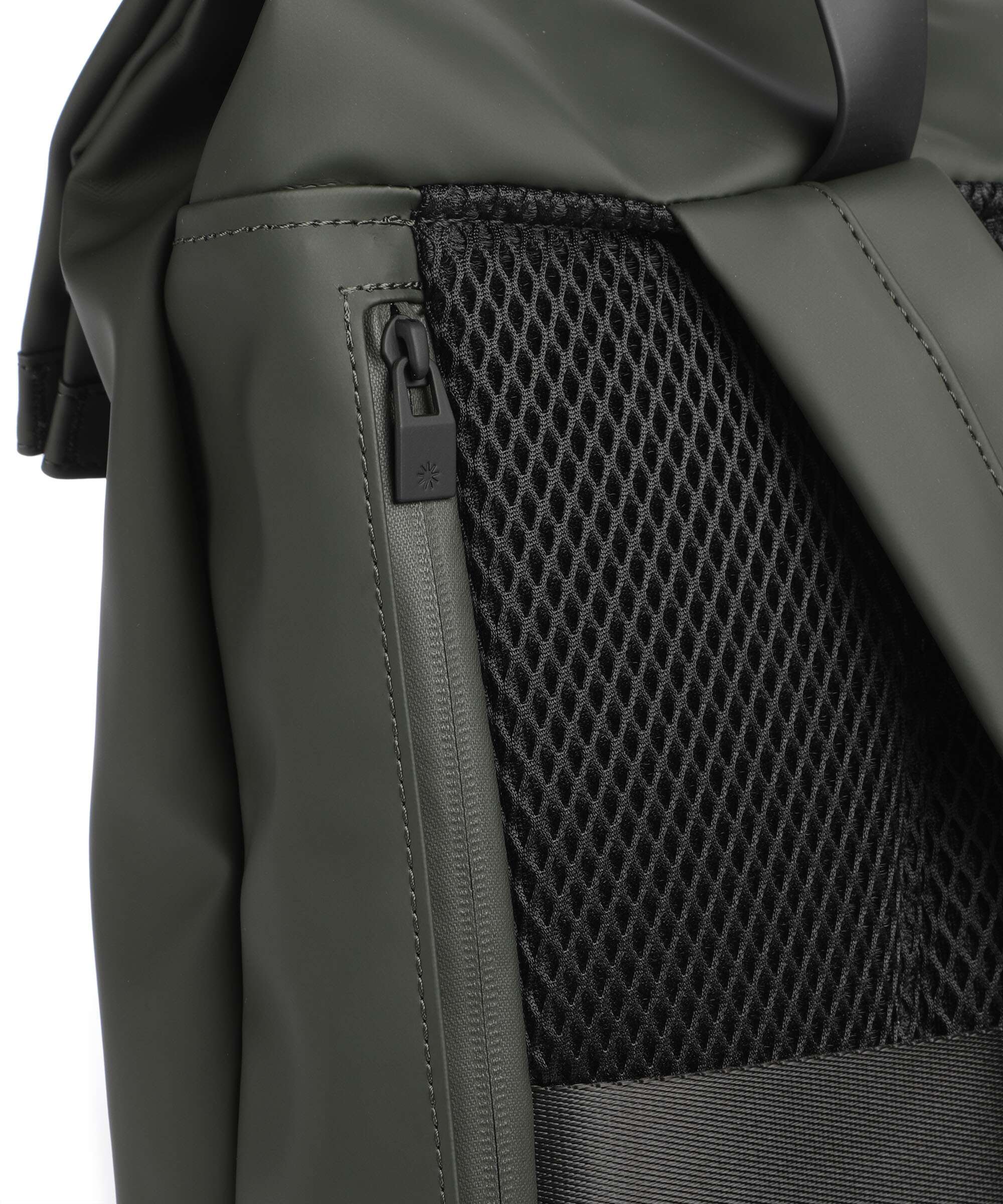Rains 2 Way Backpack bag green - Image 4