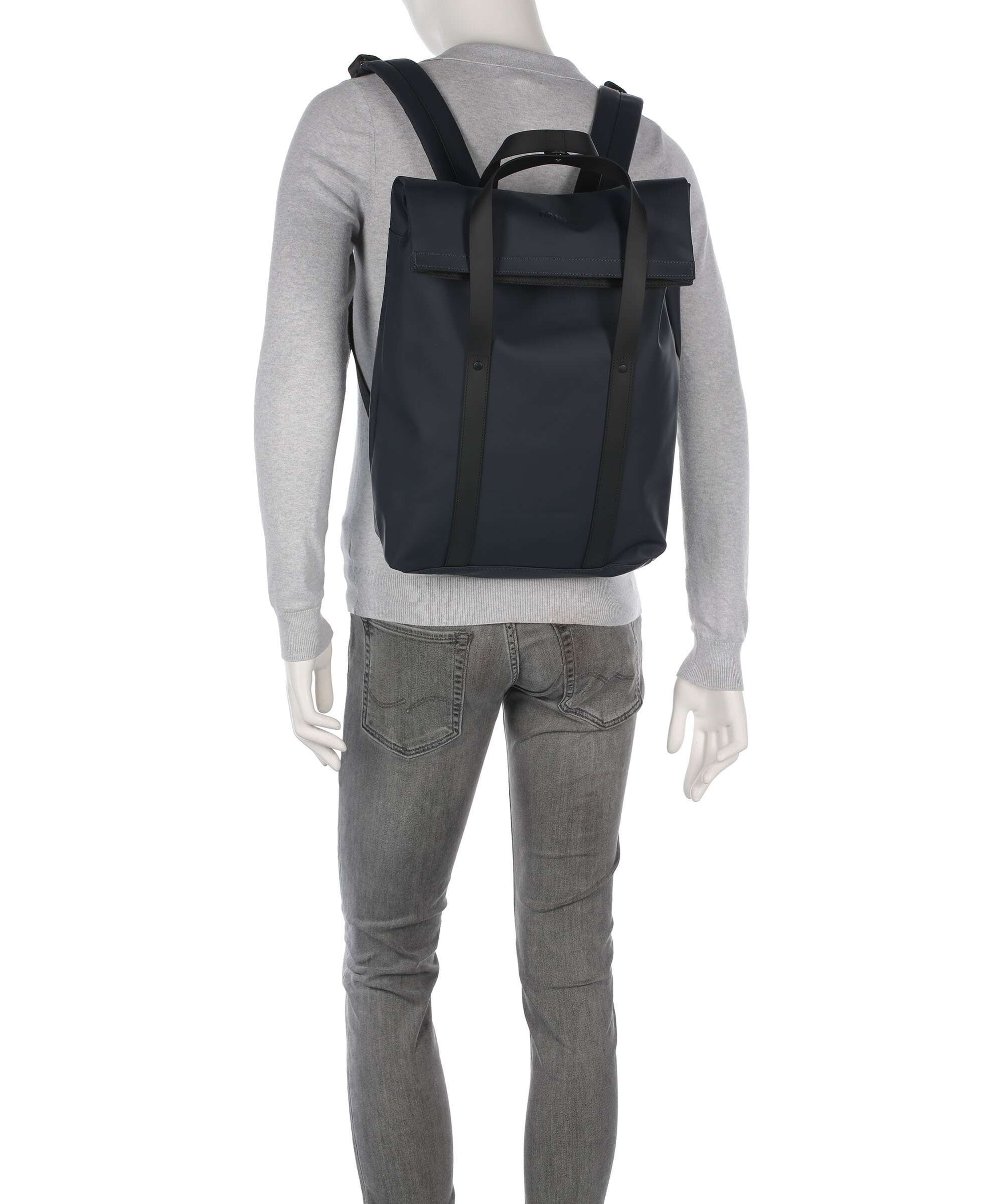 Rains 2 Way Backpack bag navy - Image 3