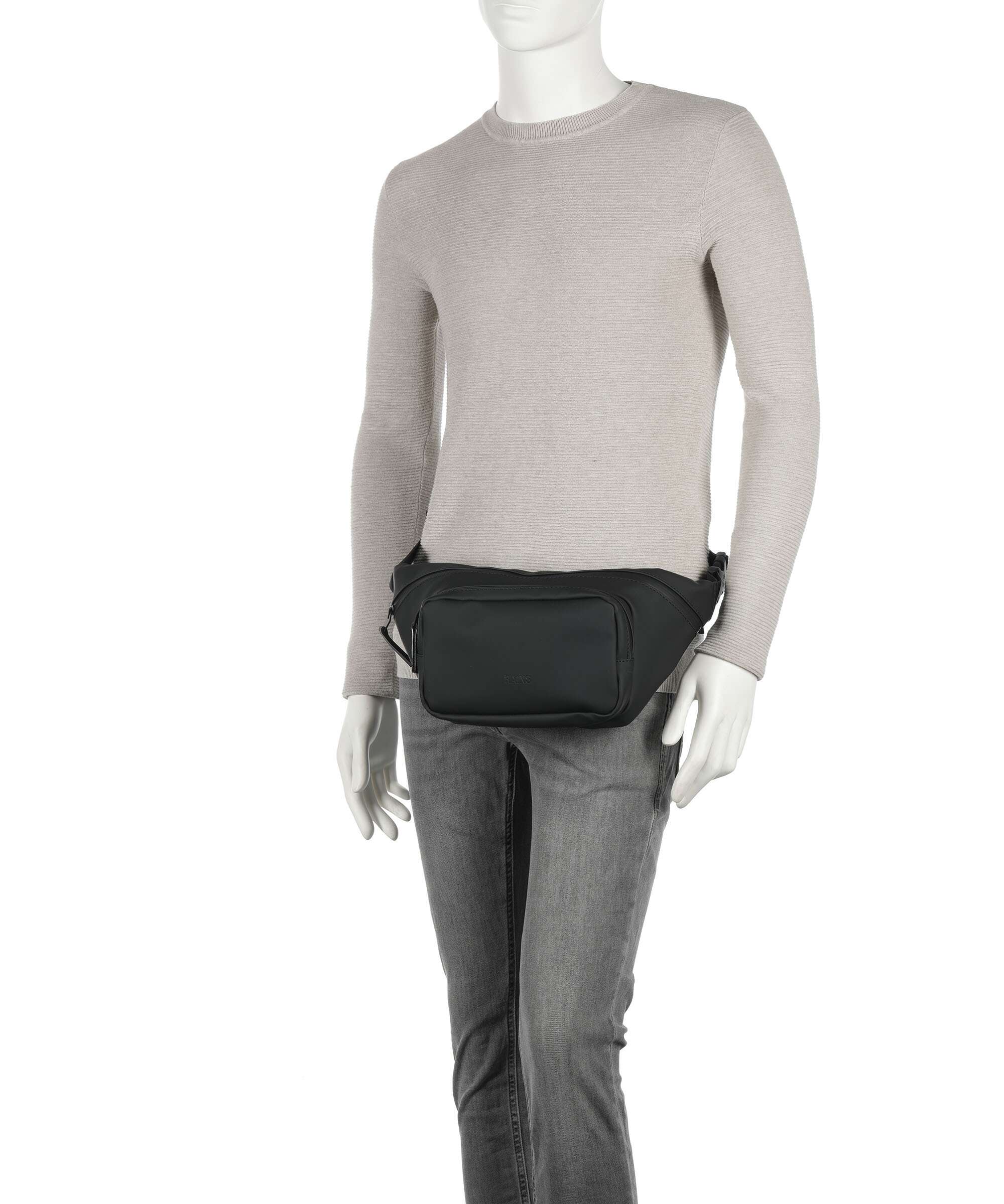 Rains Belt bag black - Image 3