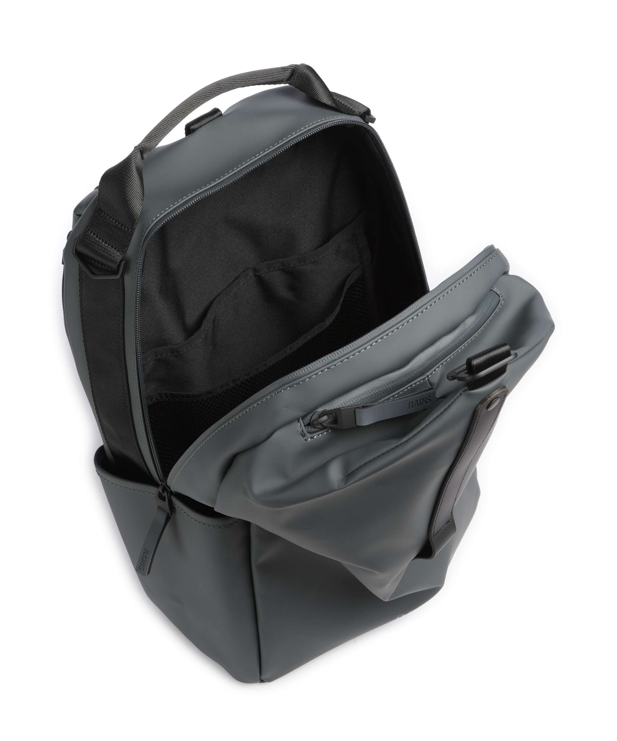 Rains Clip Front Backpack dark grey - Image 5