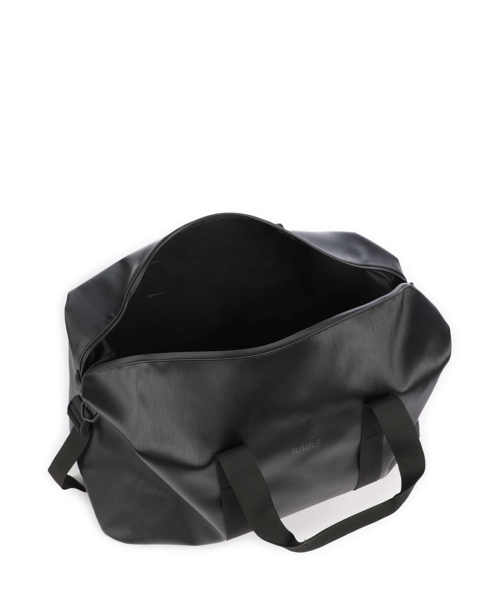 Rains Hilo Weekend bag black grain - Image 5