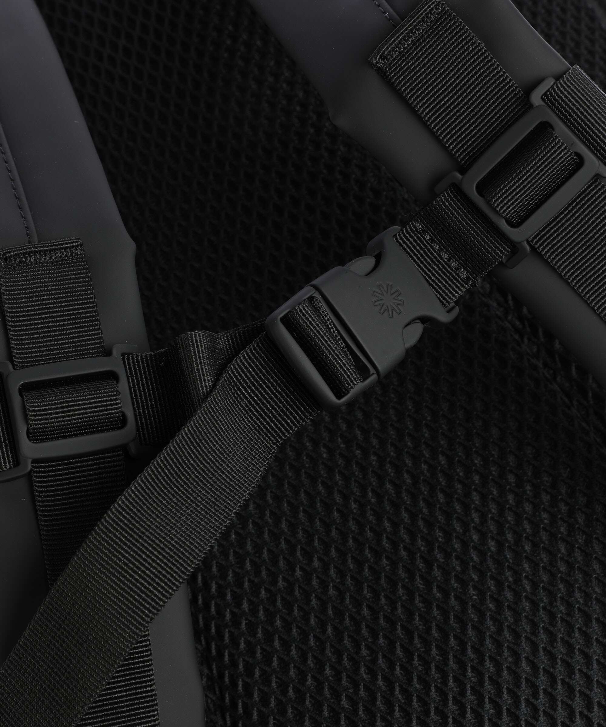 Rains Large Rolltop backpack black - Image 4