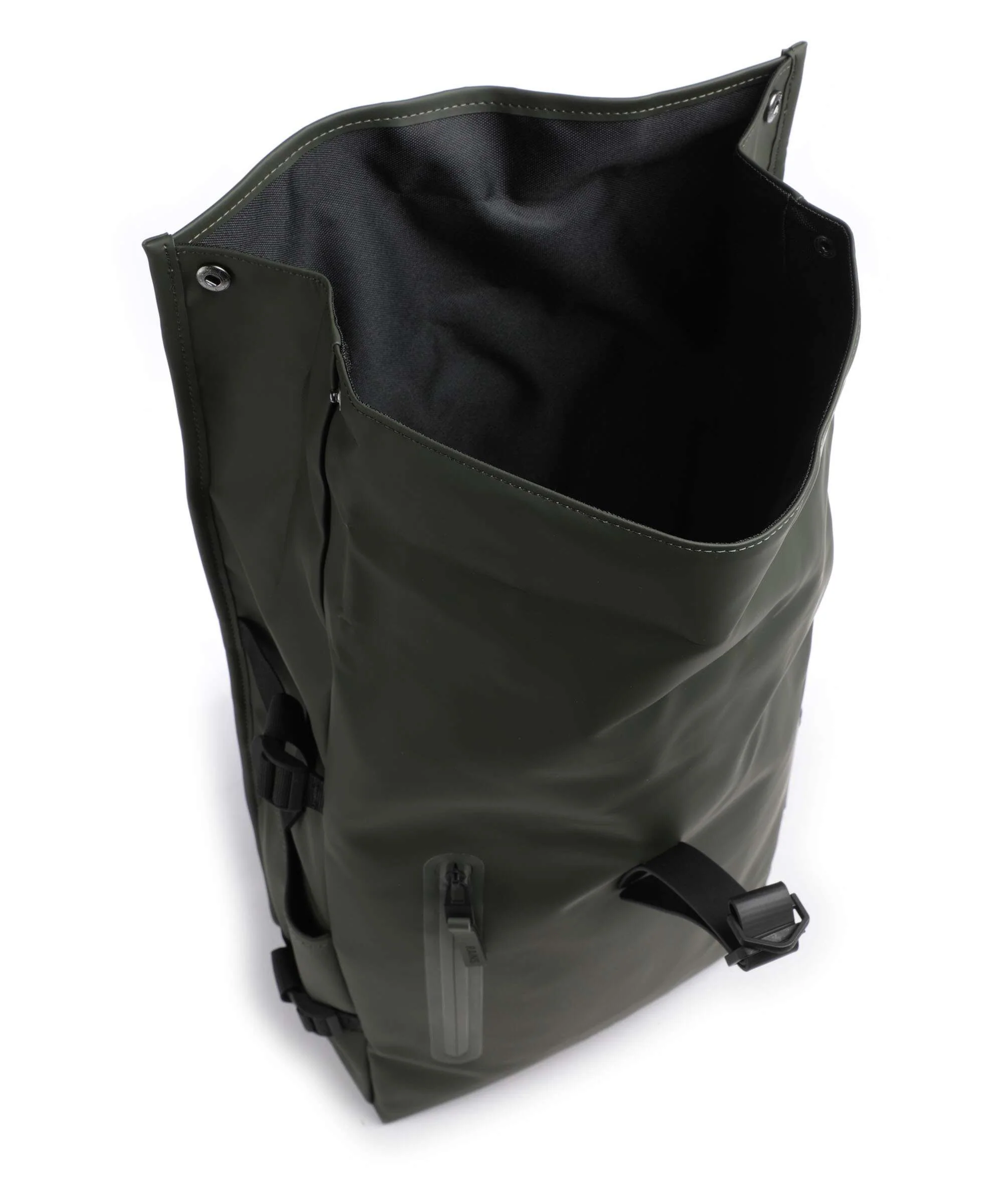 Rains Large Rolltop backpack green - Image 5