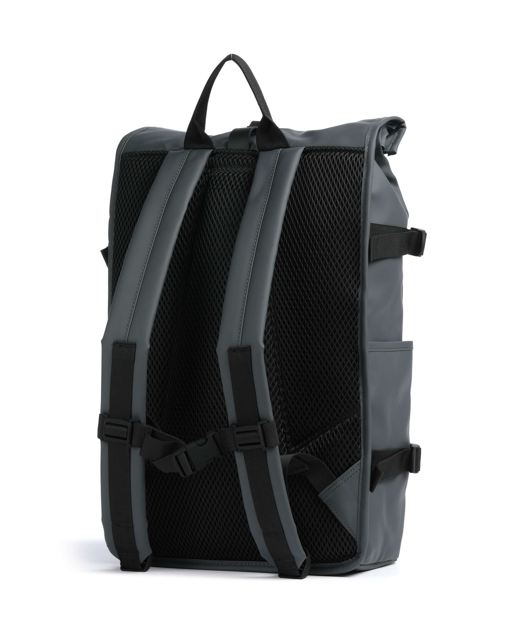 Rains Large Rolltop backpack dark grey - Image 2