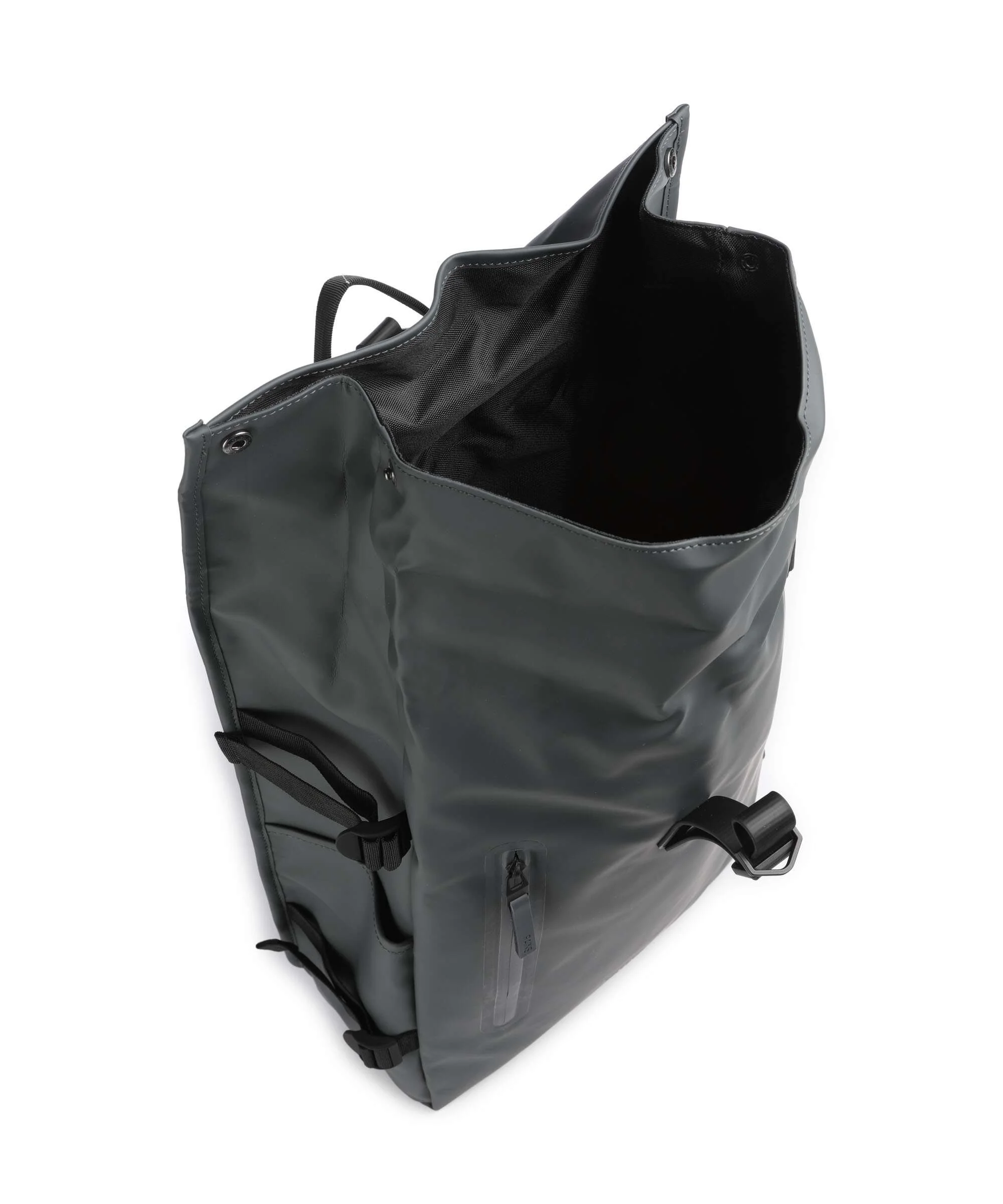 Rains Large Rolltop backpack dark grey - Image 4