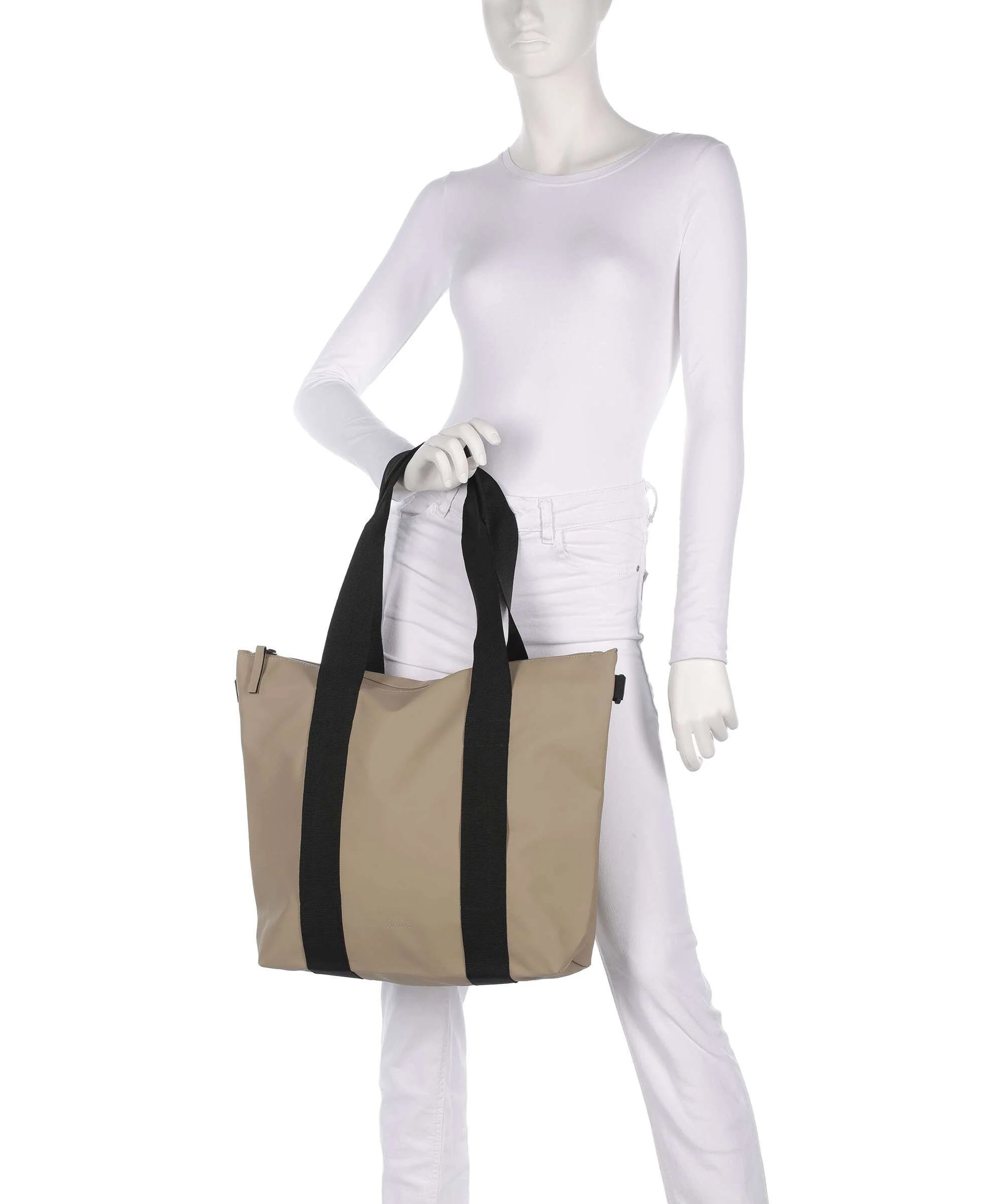Rains Mini Tote bag beige - Image 3