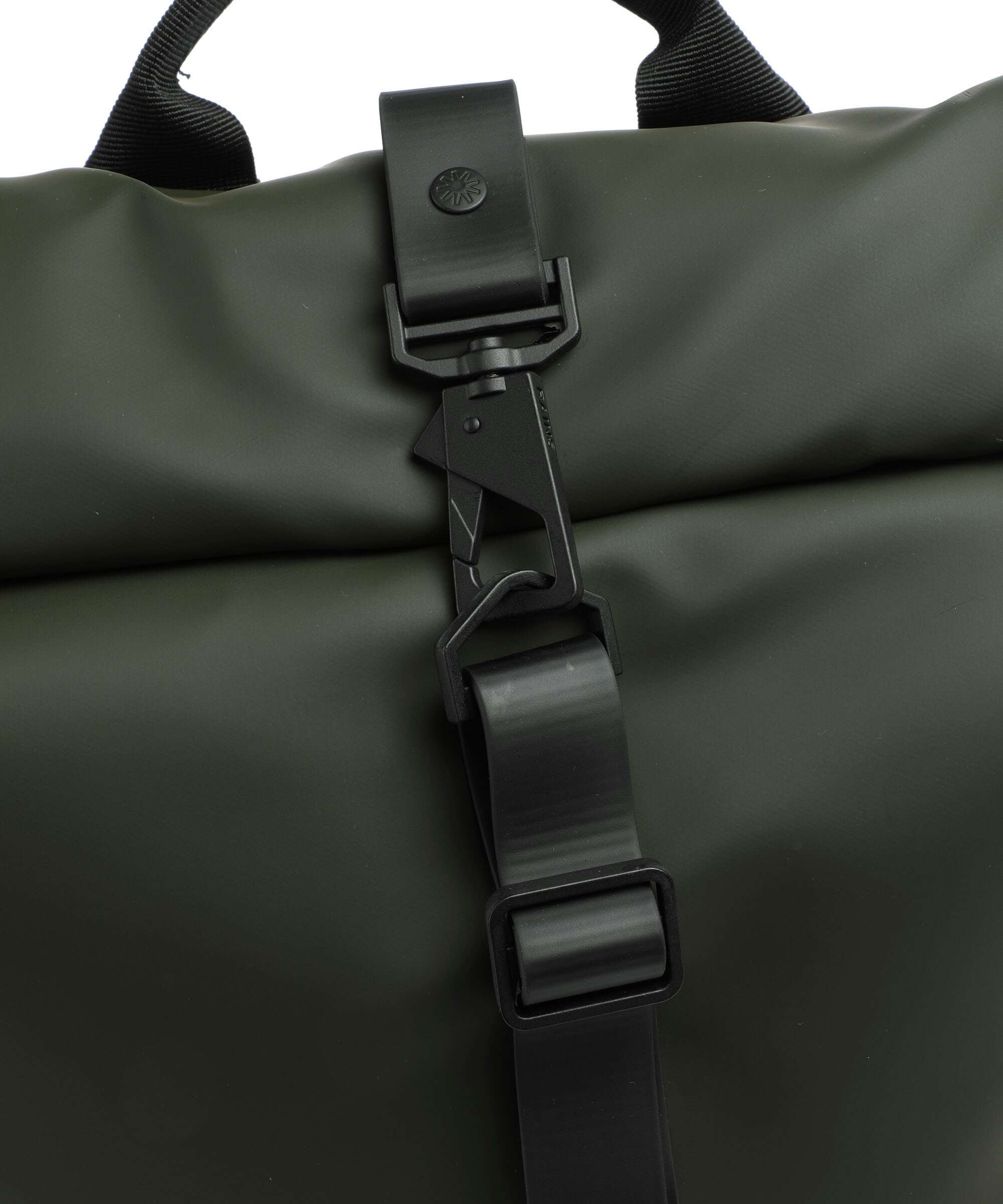 Rains Rolltop backpack green - Image 5