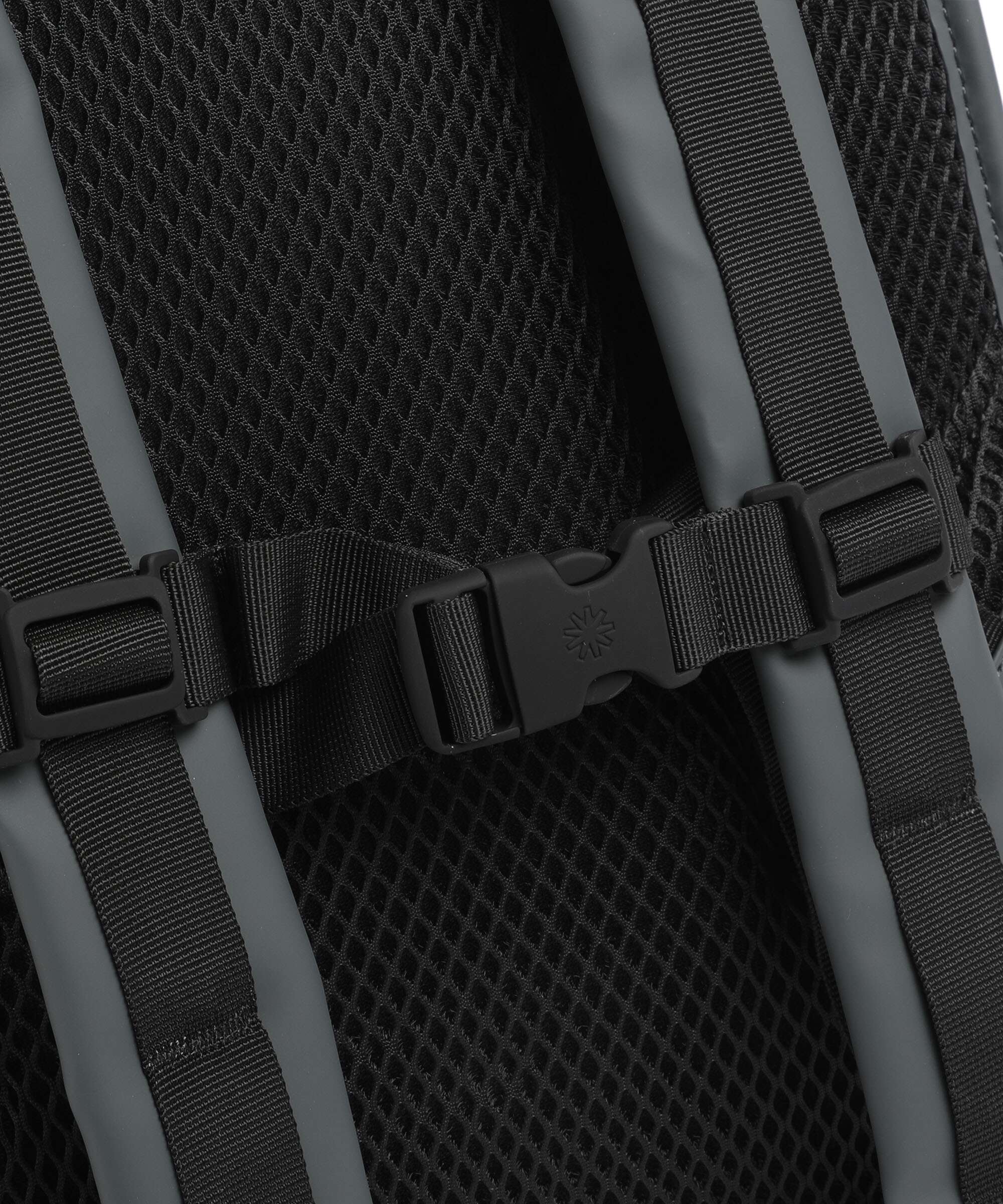 Rains Rolltop backpack dark grey - Image 4